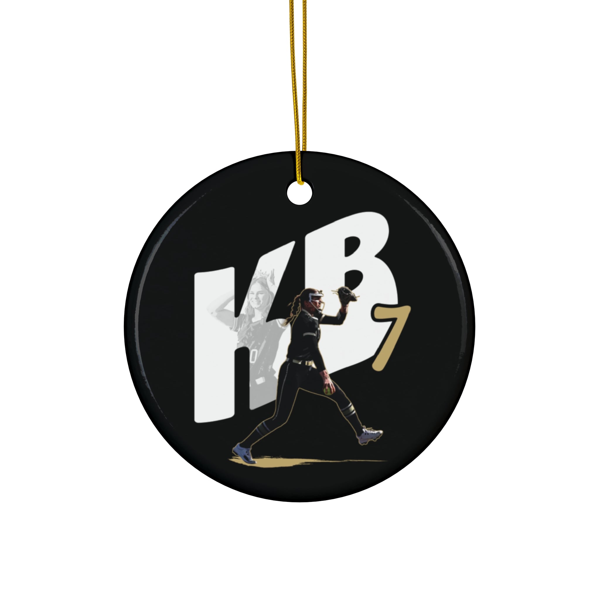 Kailey Bond Ceramic Ornament