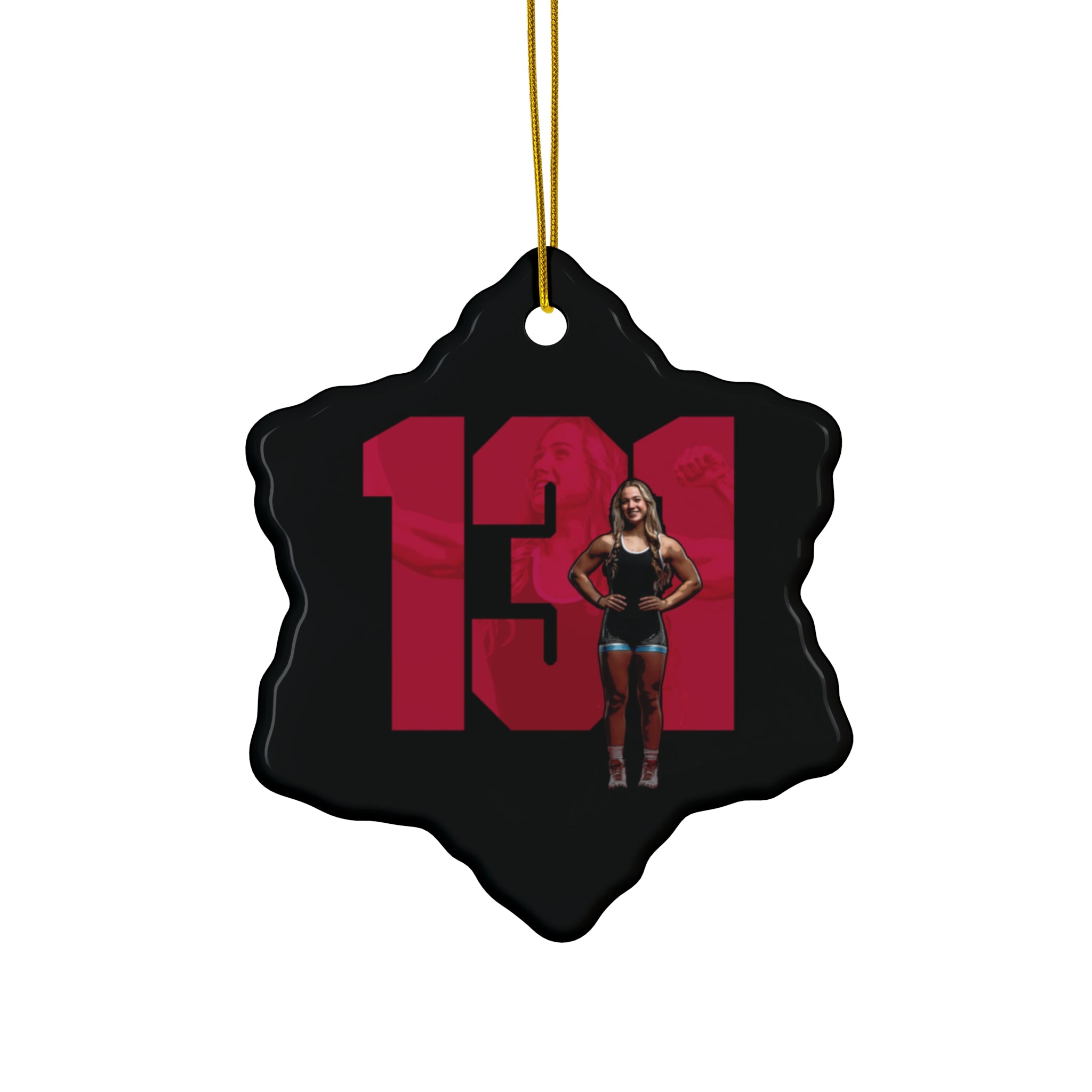 Eliana White-Vega Ceramic Ornament