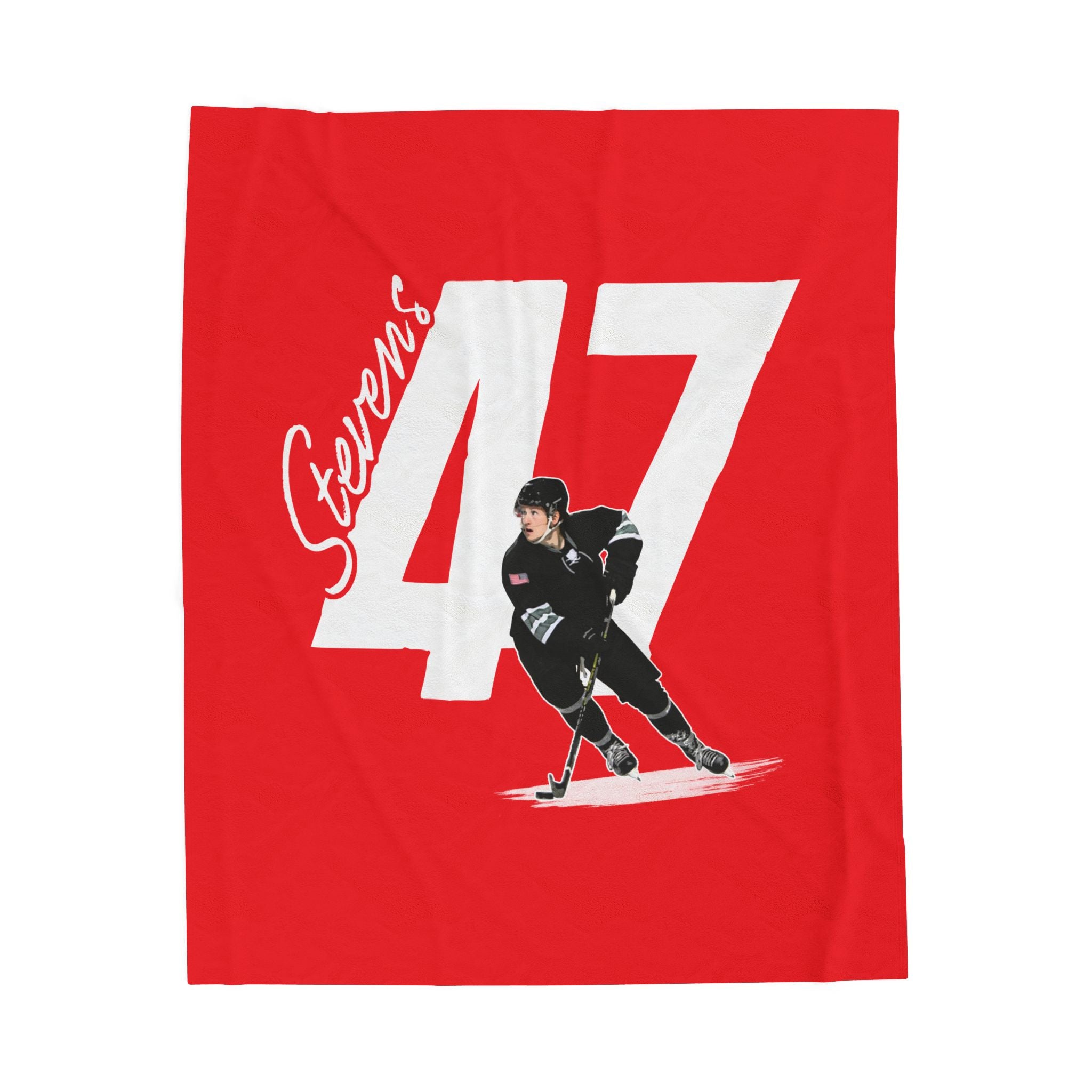 Kyle Stevens Velveteen Plush Blanket