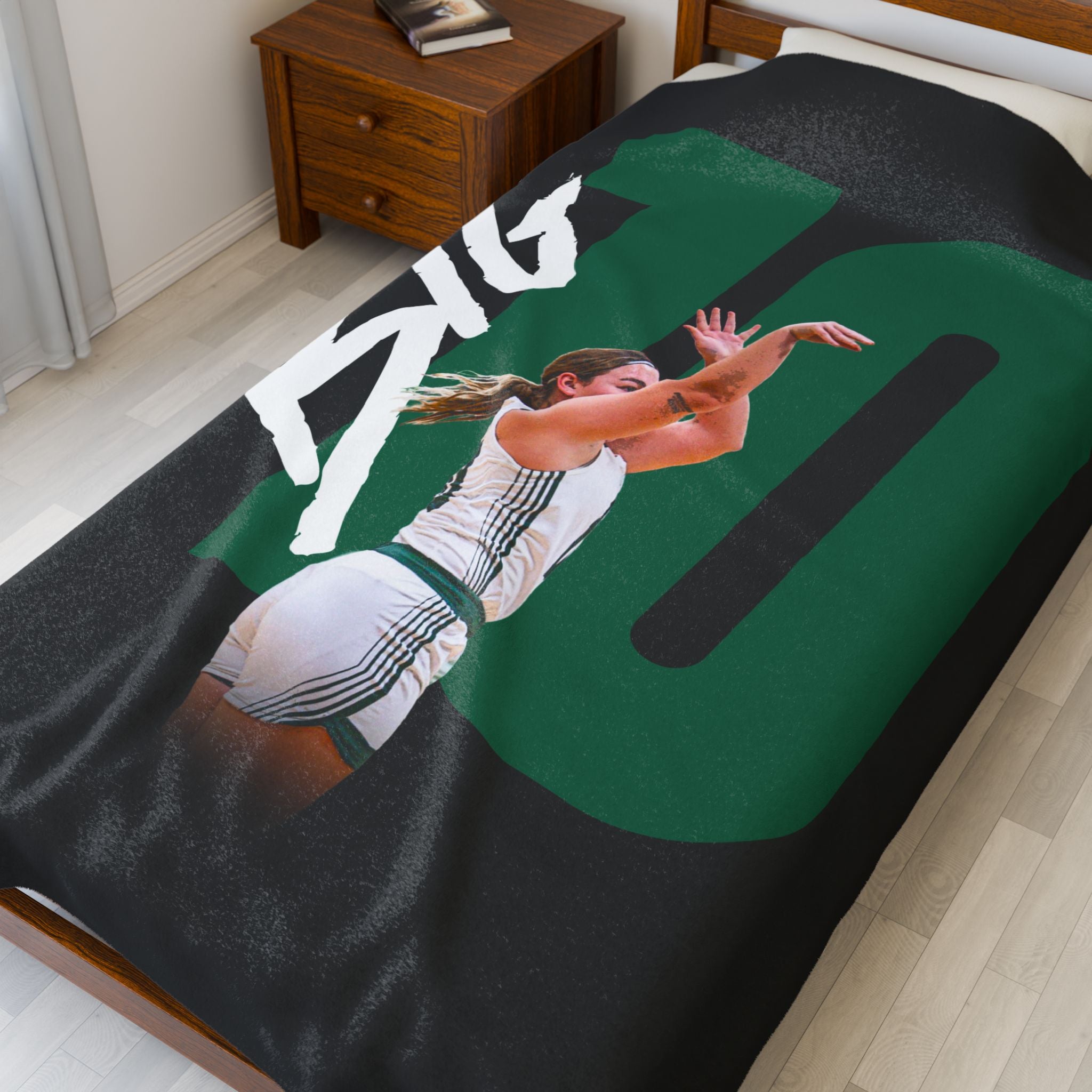 Delaney Reeg Velveteen Plush Blanket
