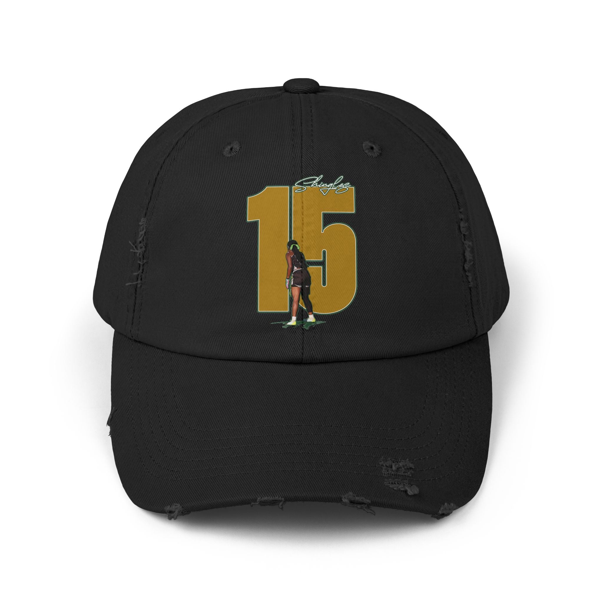 Zionah Shingles Distressed Dad Cap