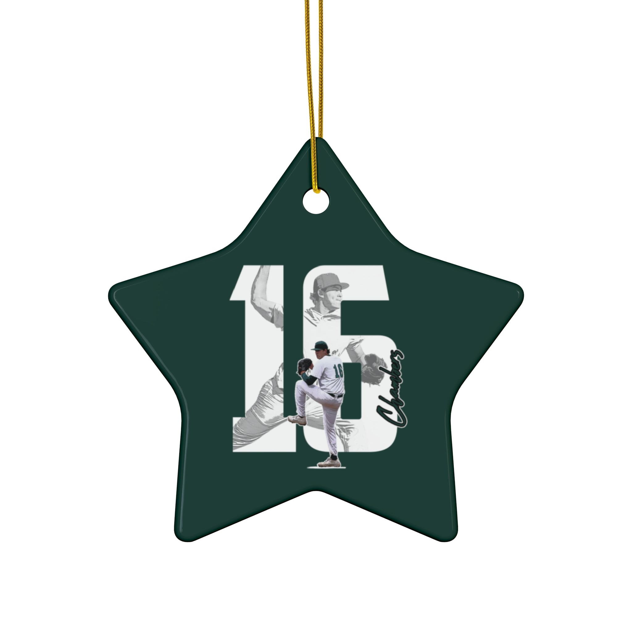 Brady Chambers Ceramic Ornament