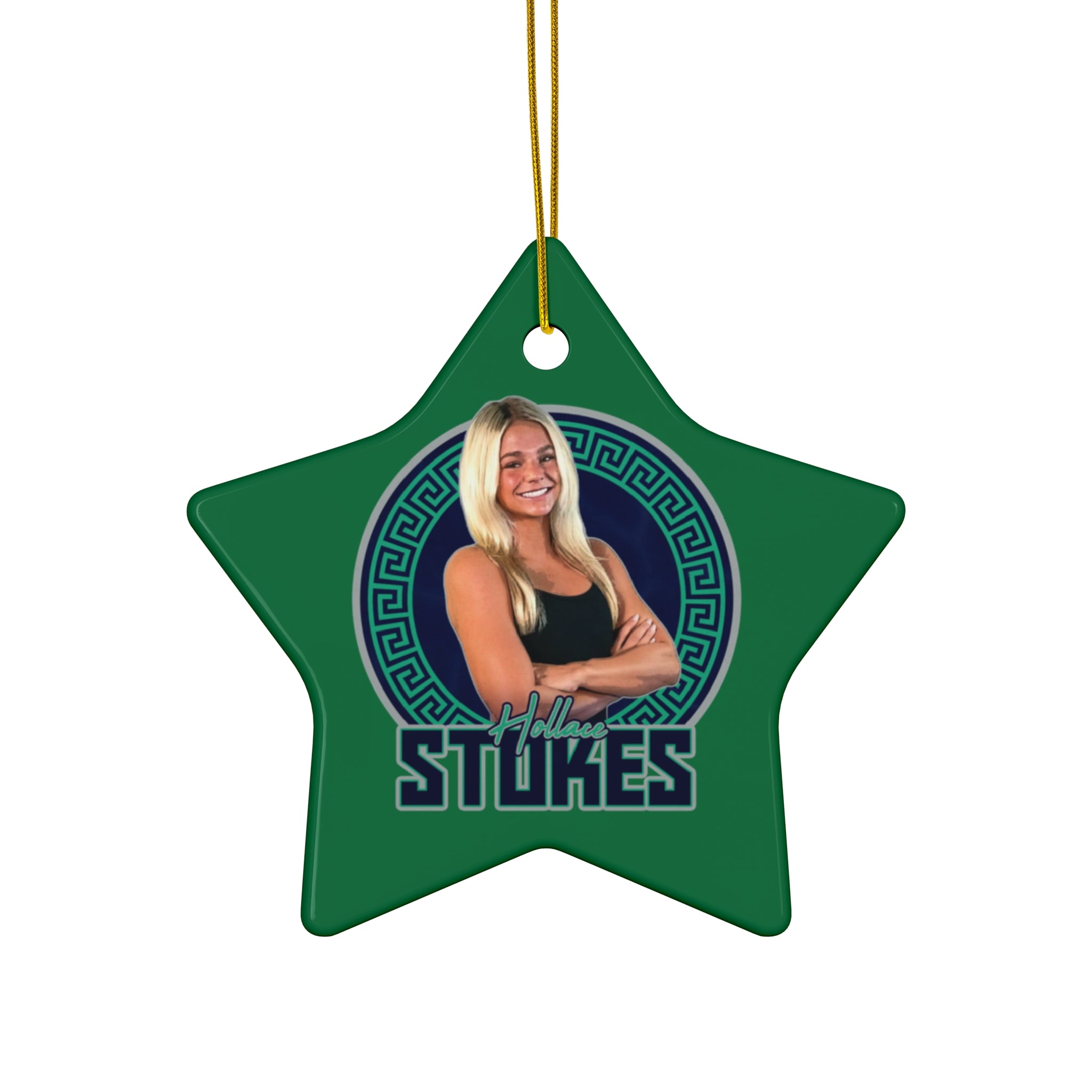 Hollace Stokes Ceramic Ornament