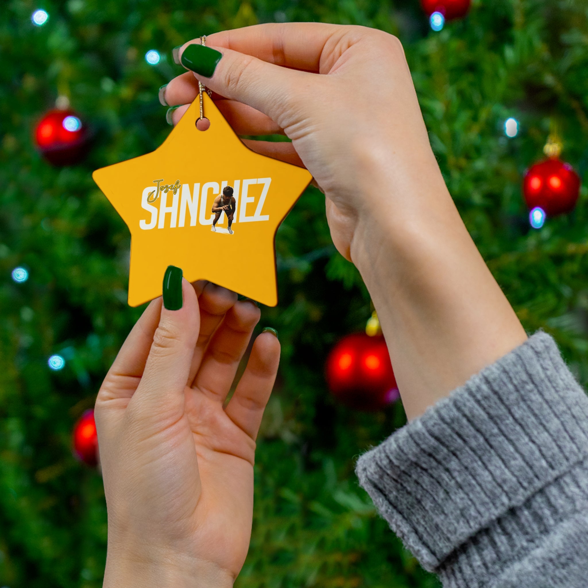 Josef Sanchez Ceramic Ornament