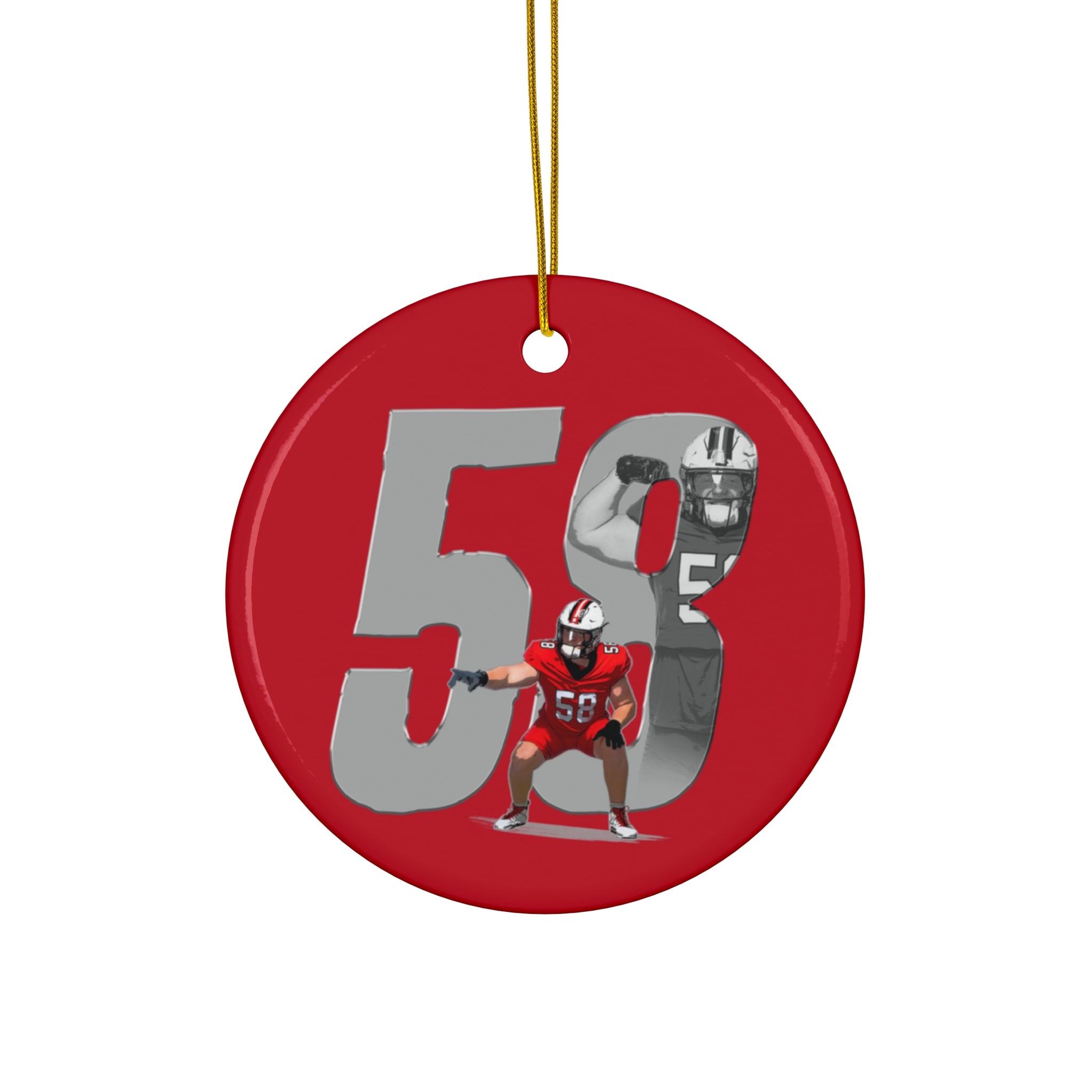 Hudson Dalton Ceramic Ornament