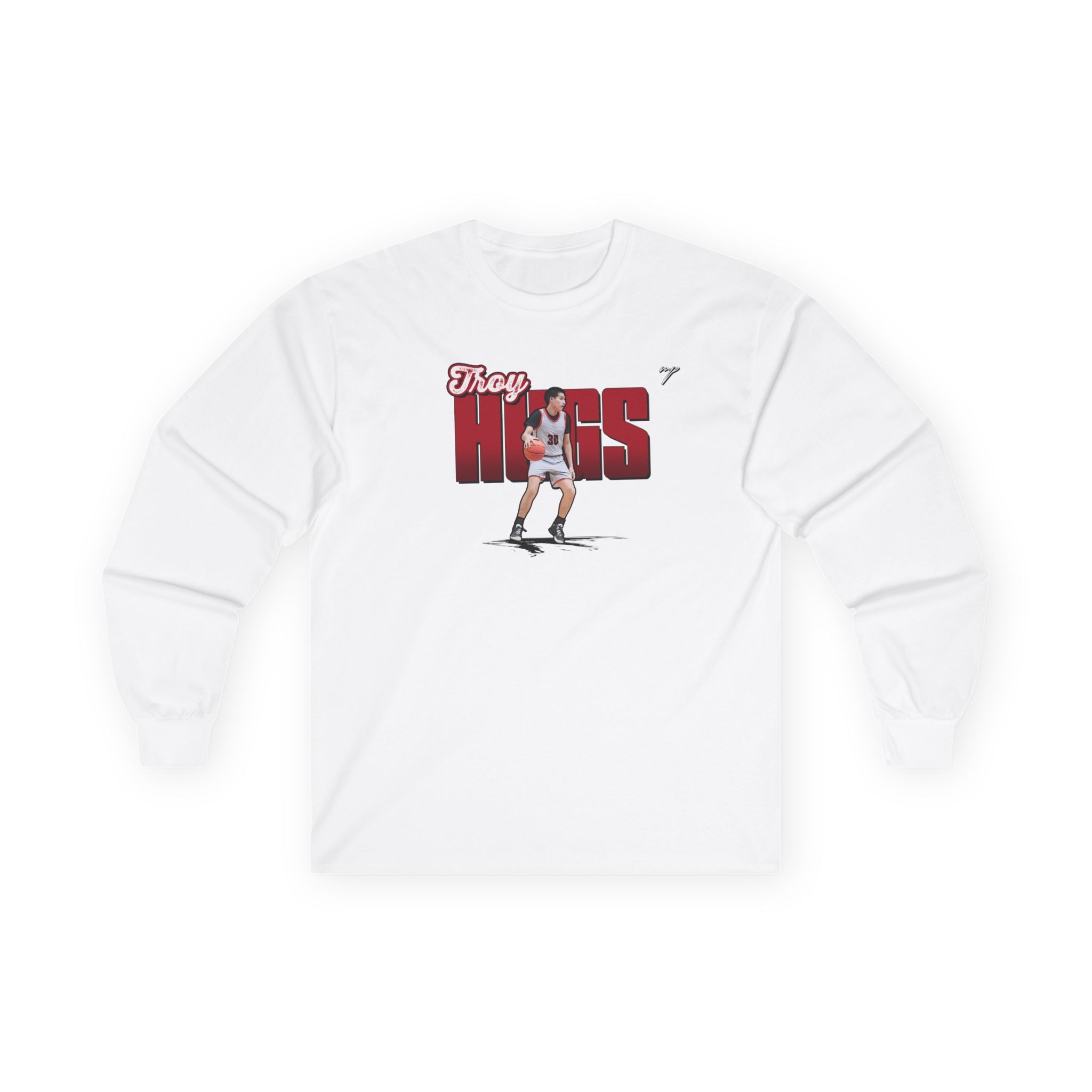 Troy Hugs Long Sleeve Tee