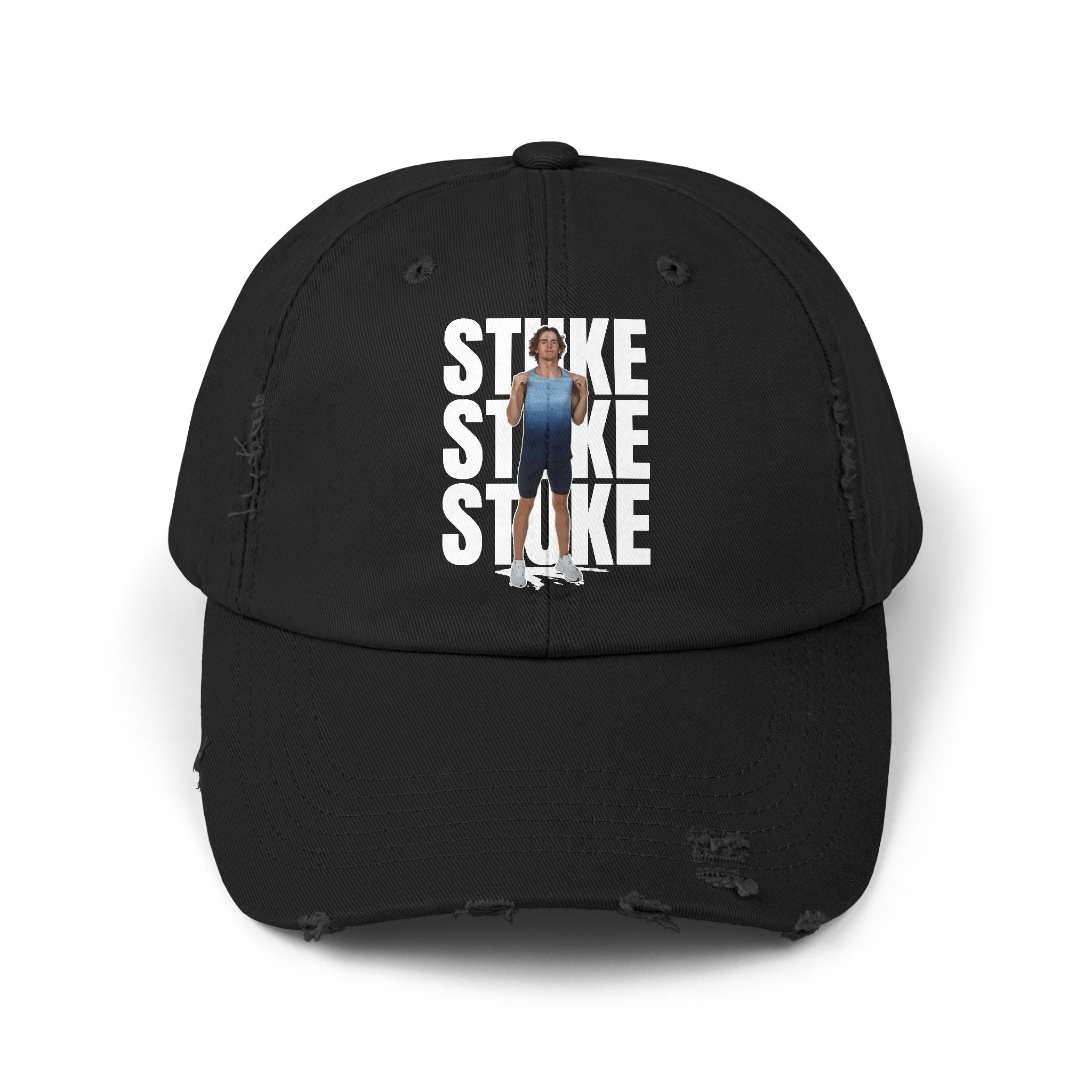 Landon Stuke Distressed Dad Cap
