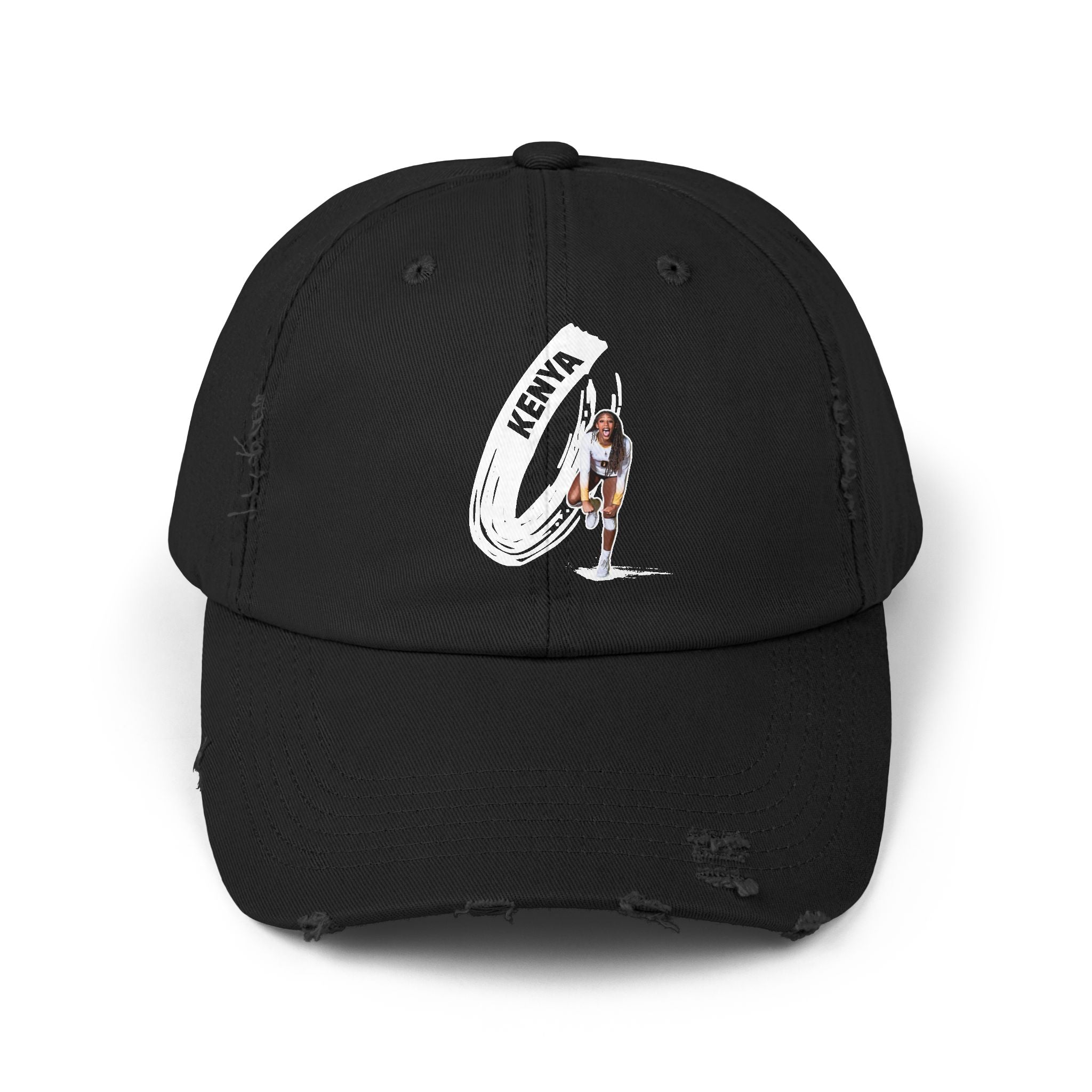Kenya Lucas Distressed Dad Cap