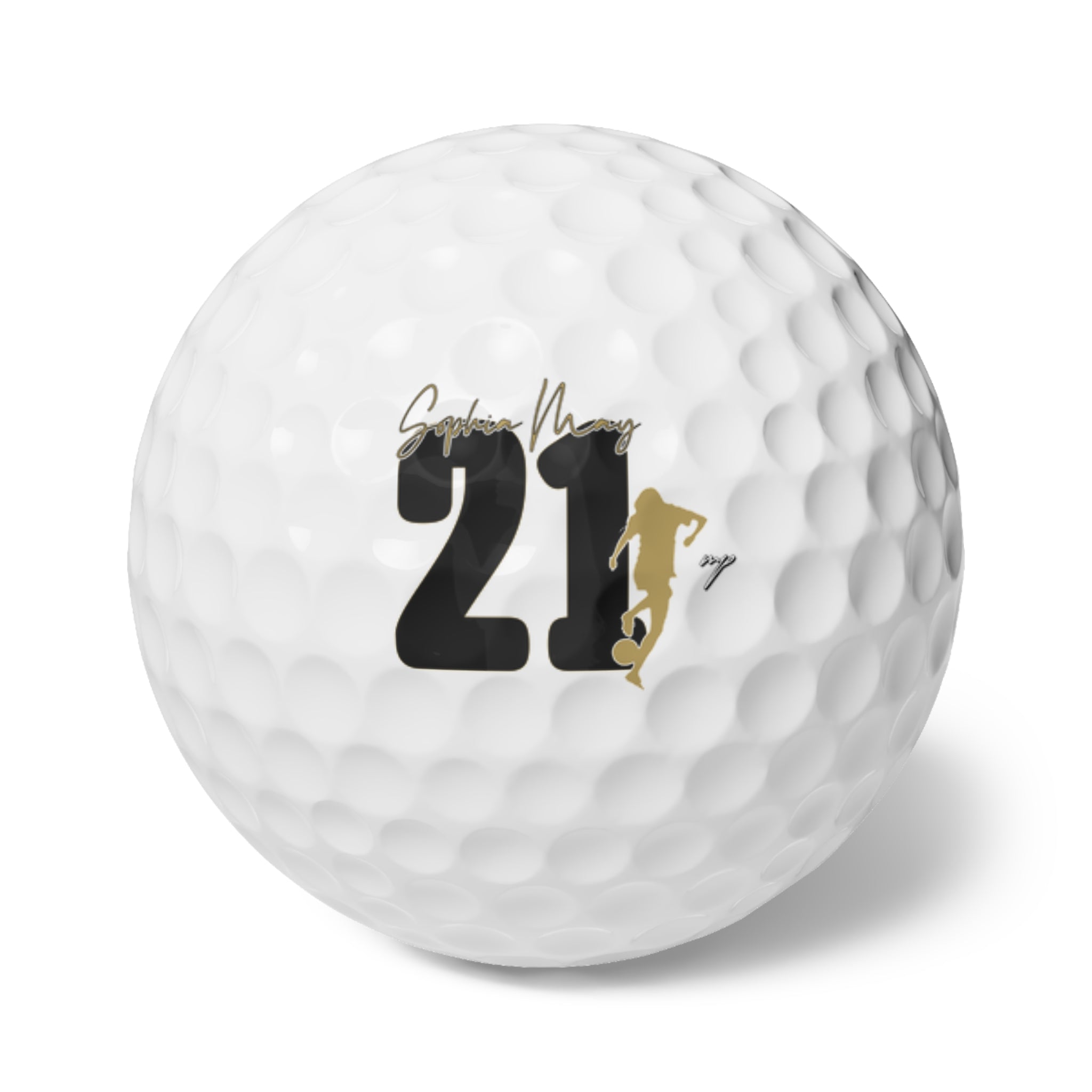 Sophia May Golf Balls, 6pc