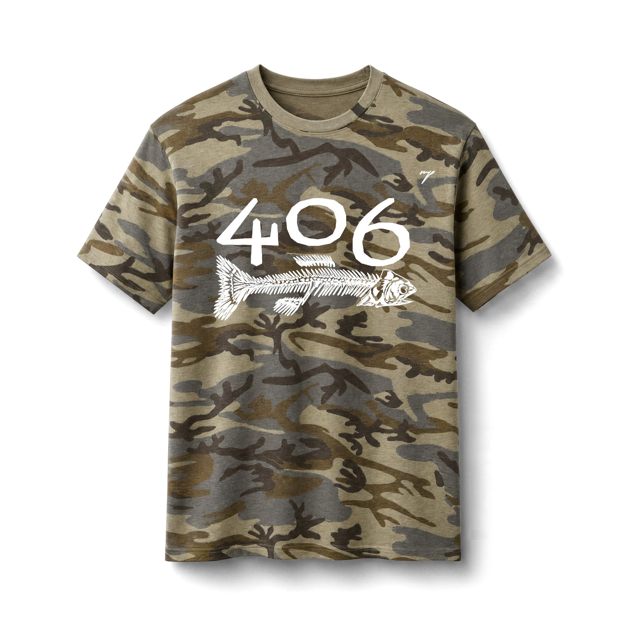 Nicole Heavirland Camo Tee (Fish Design)