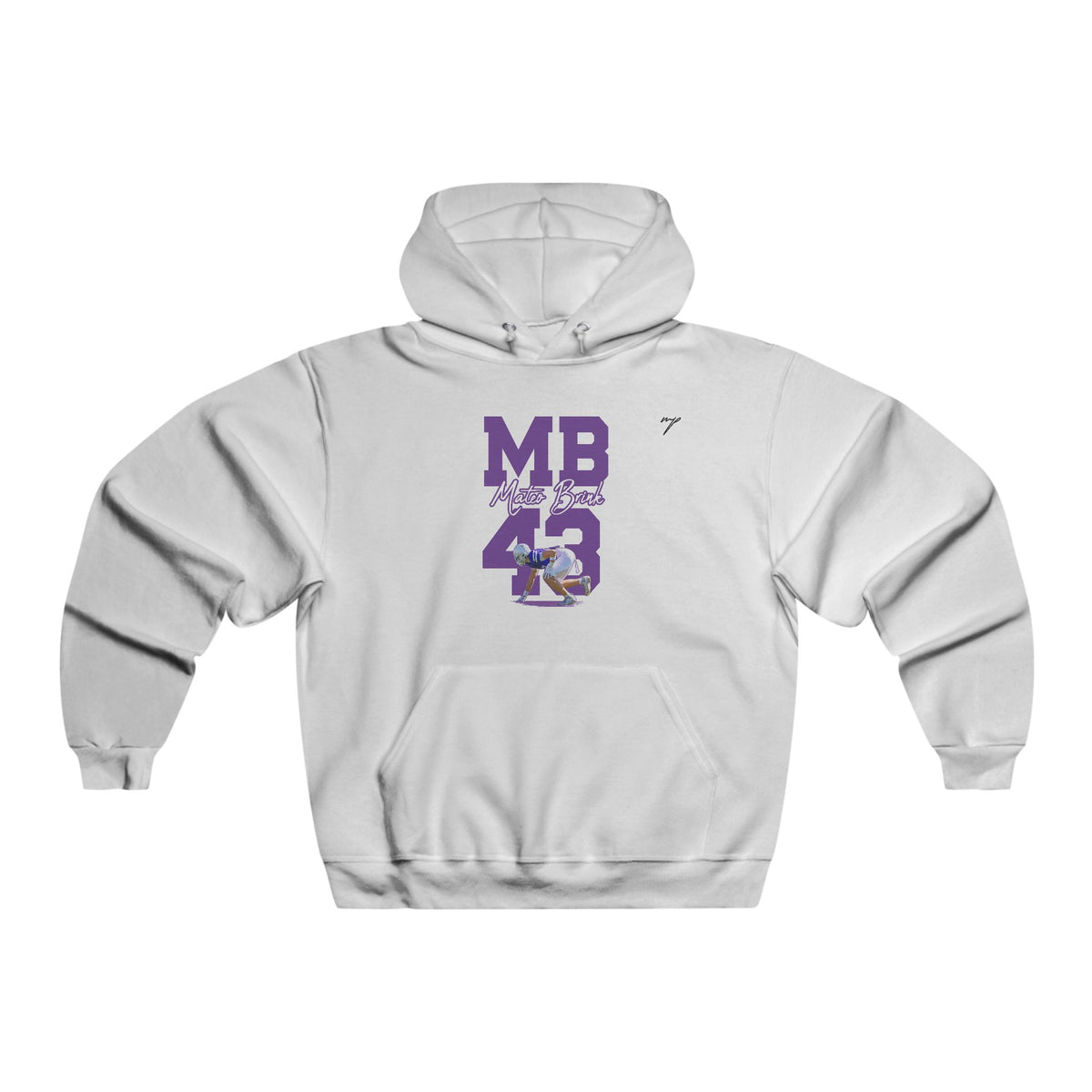 Mateo Brink Vintage Hoodie (Front + Back)