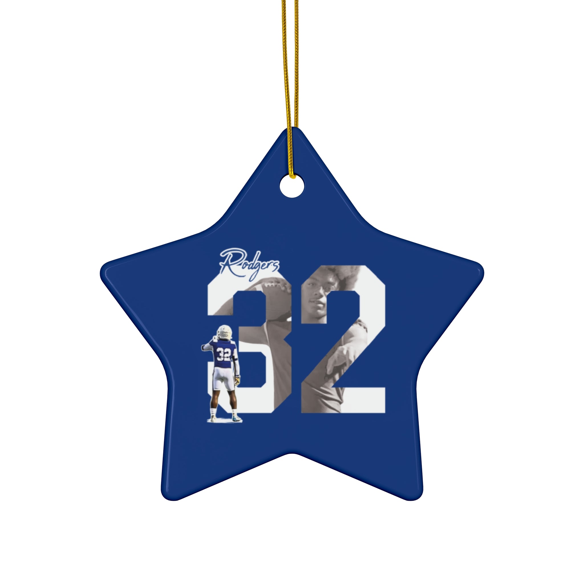 Dorion Rodgers Ceramic Ornament
