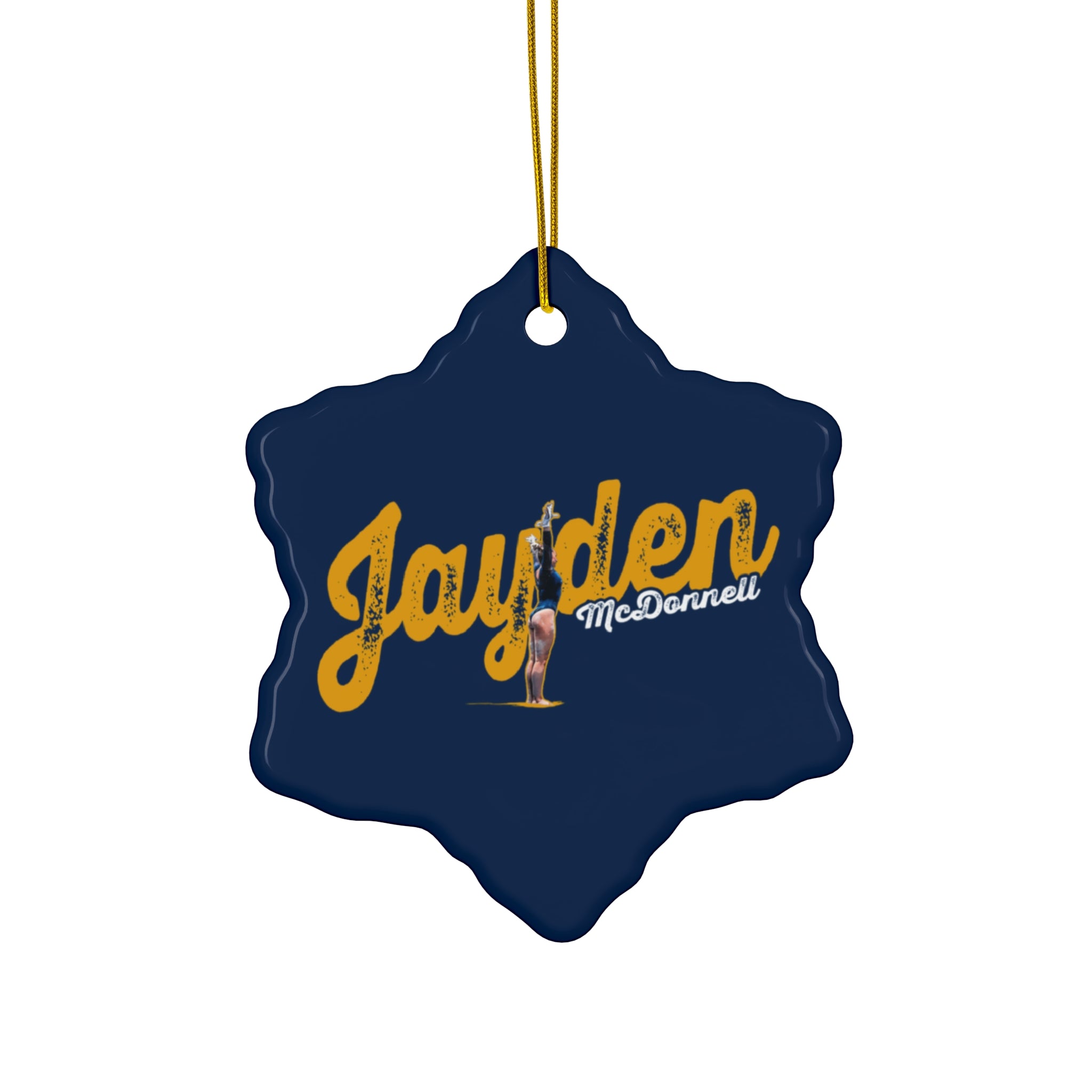 Jayden McDonnell Ceramic Ornament