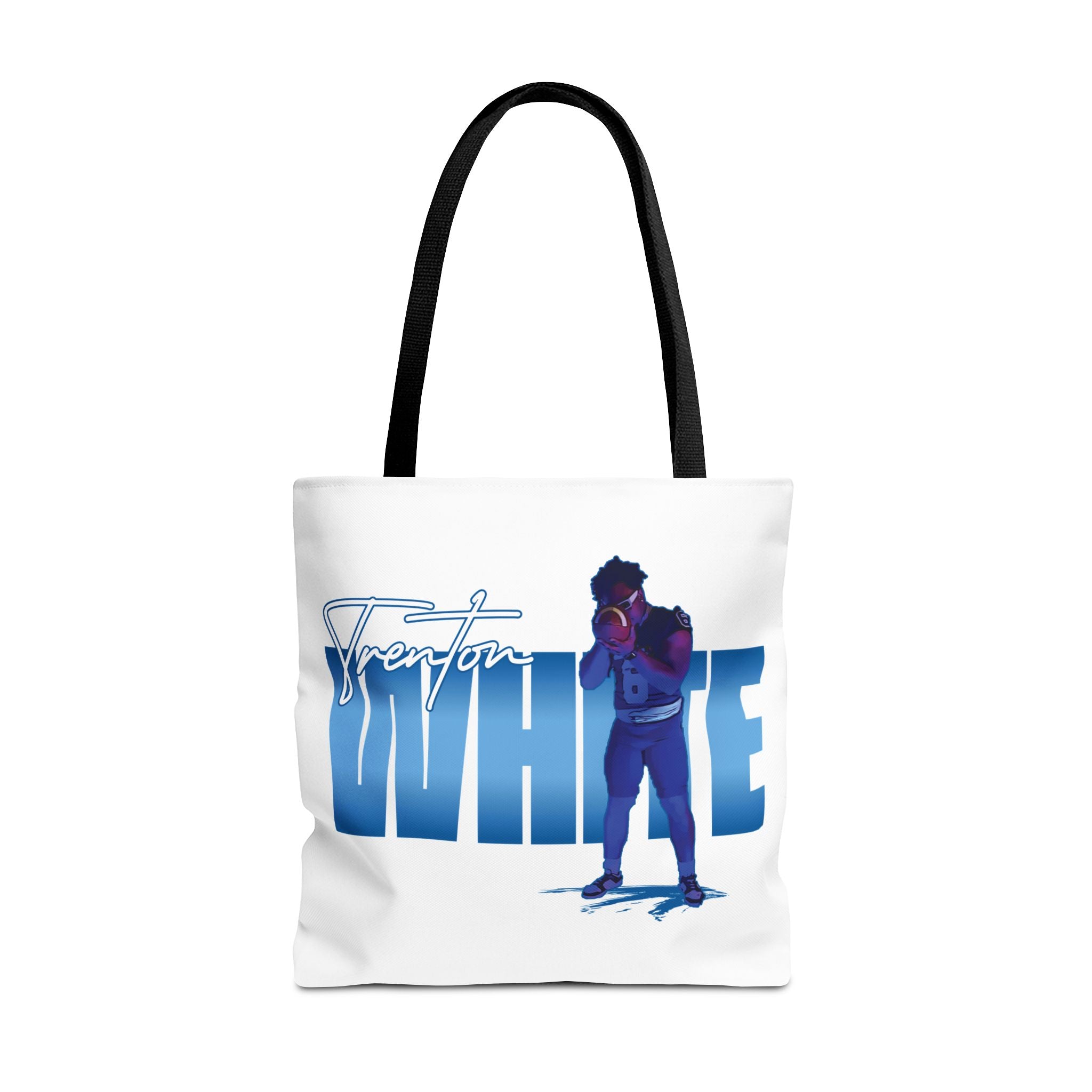 Trenton White Custom Tote Bag