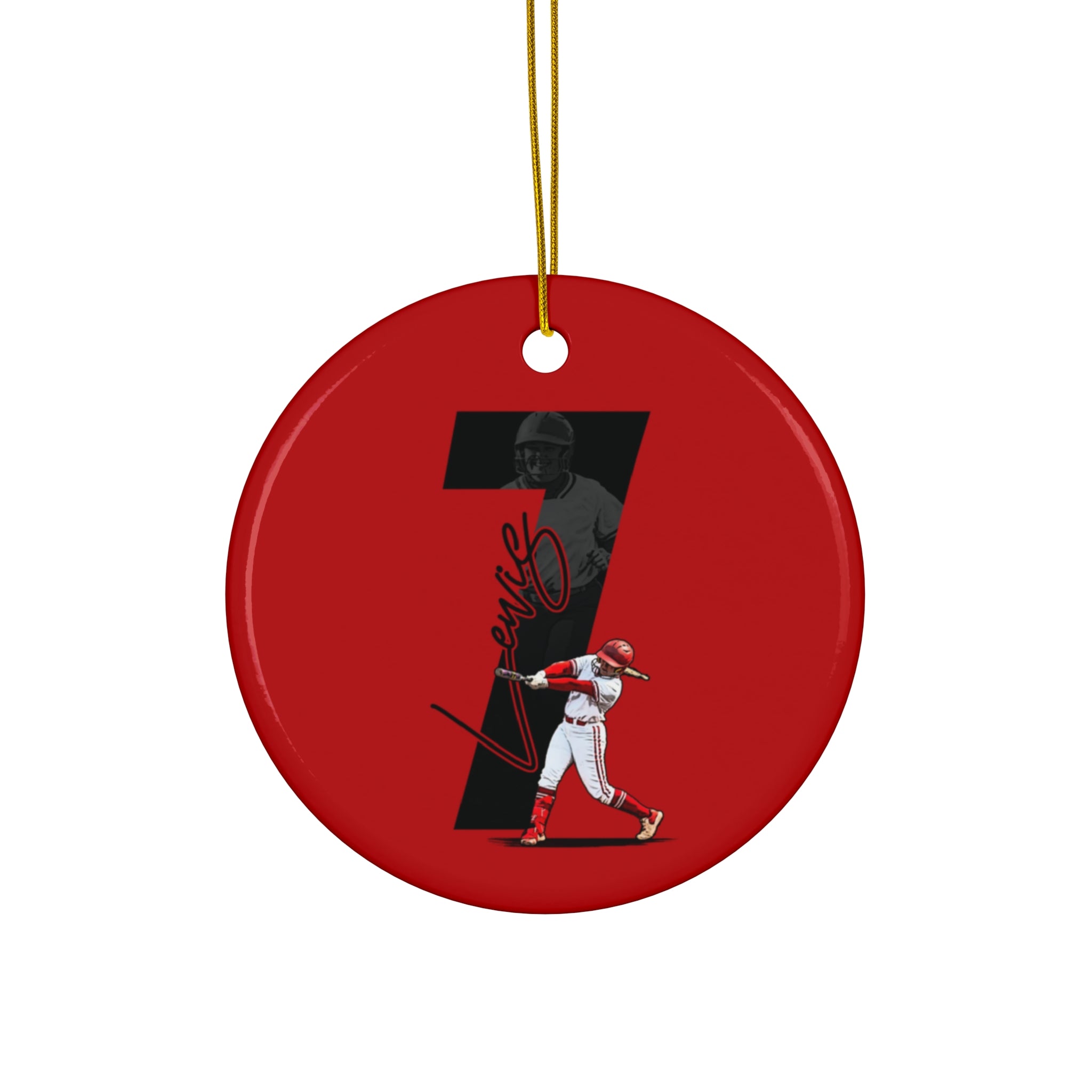 Kendra Lewis Ceramic Ornament