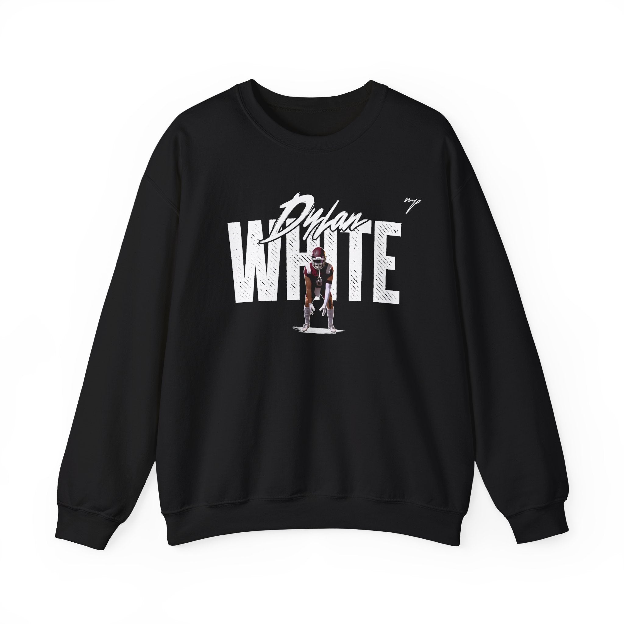 Dylan White Crewneck