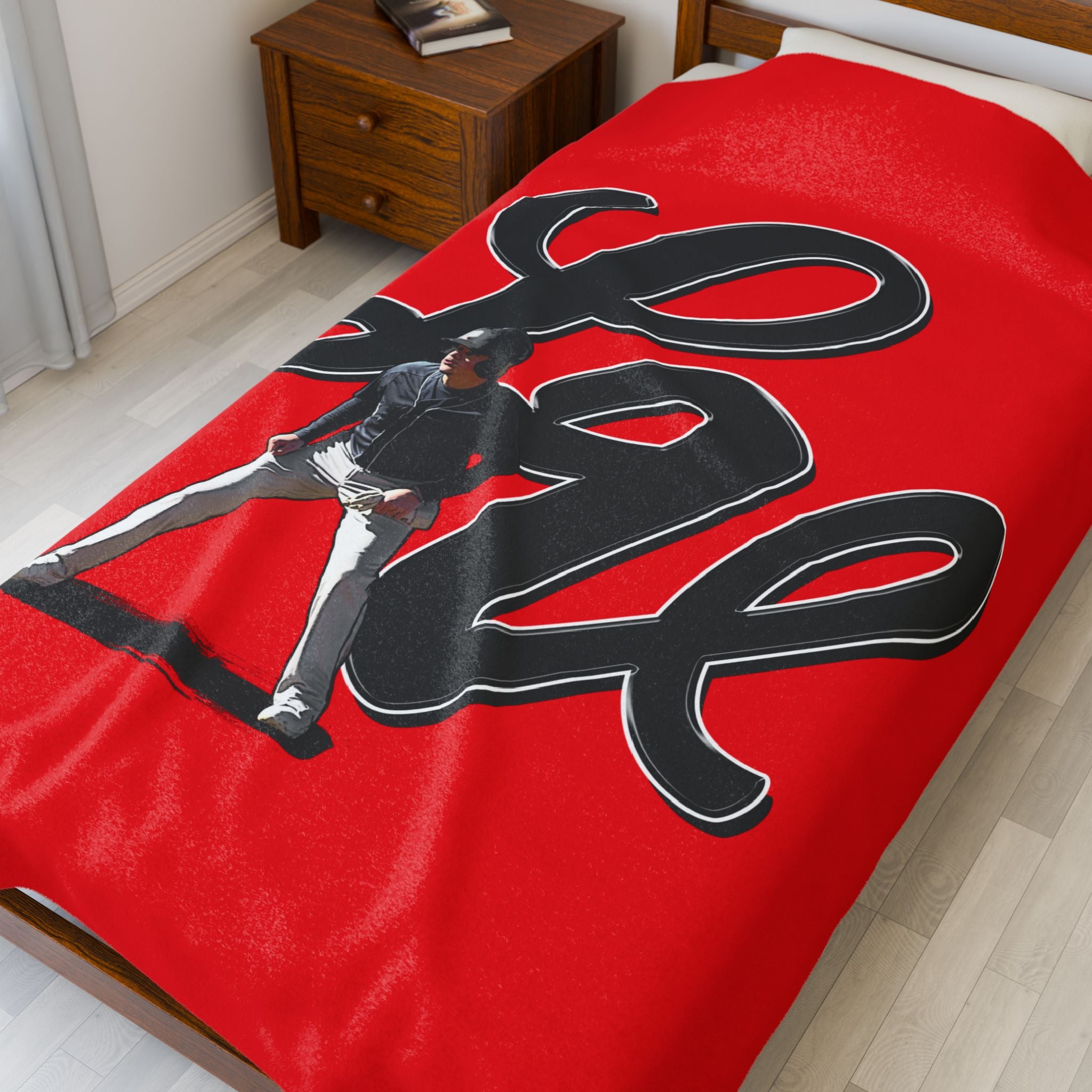 Luis Villegas Velveteen Plush Blanket