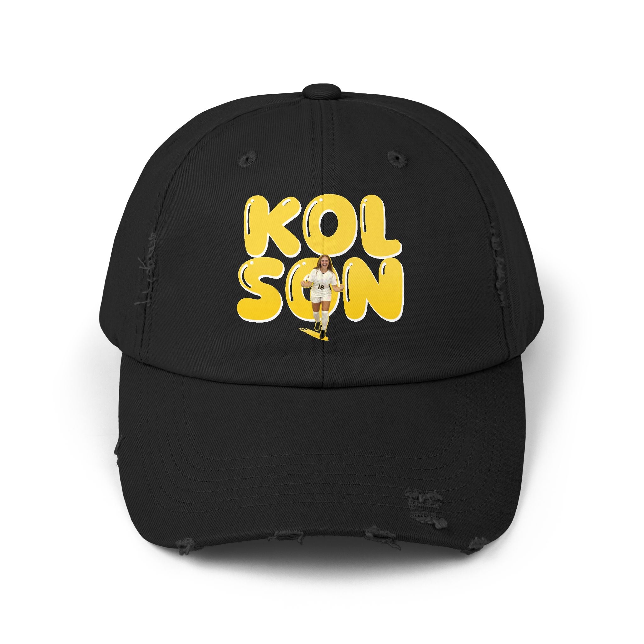 Makenna Kolson Distressed Dad Cap