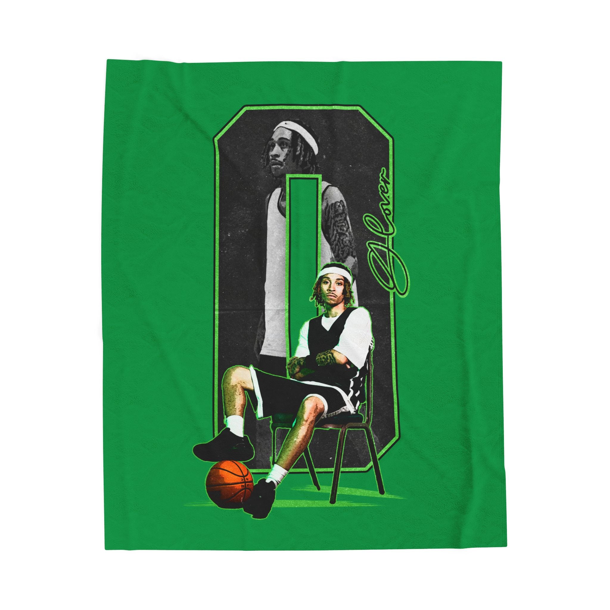 Jeremiah Glover Velveteen Plush Blanket