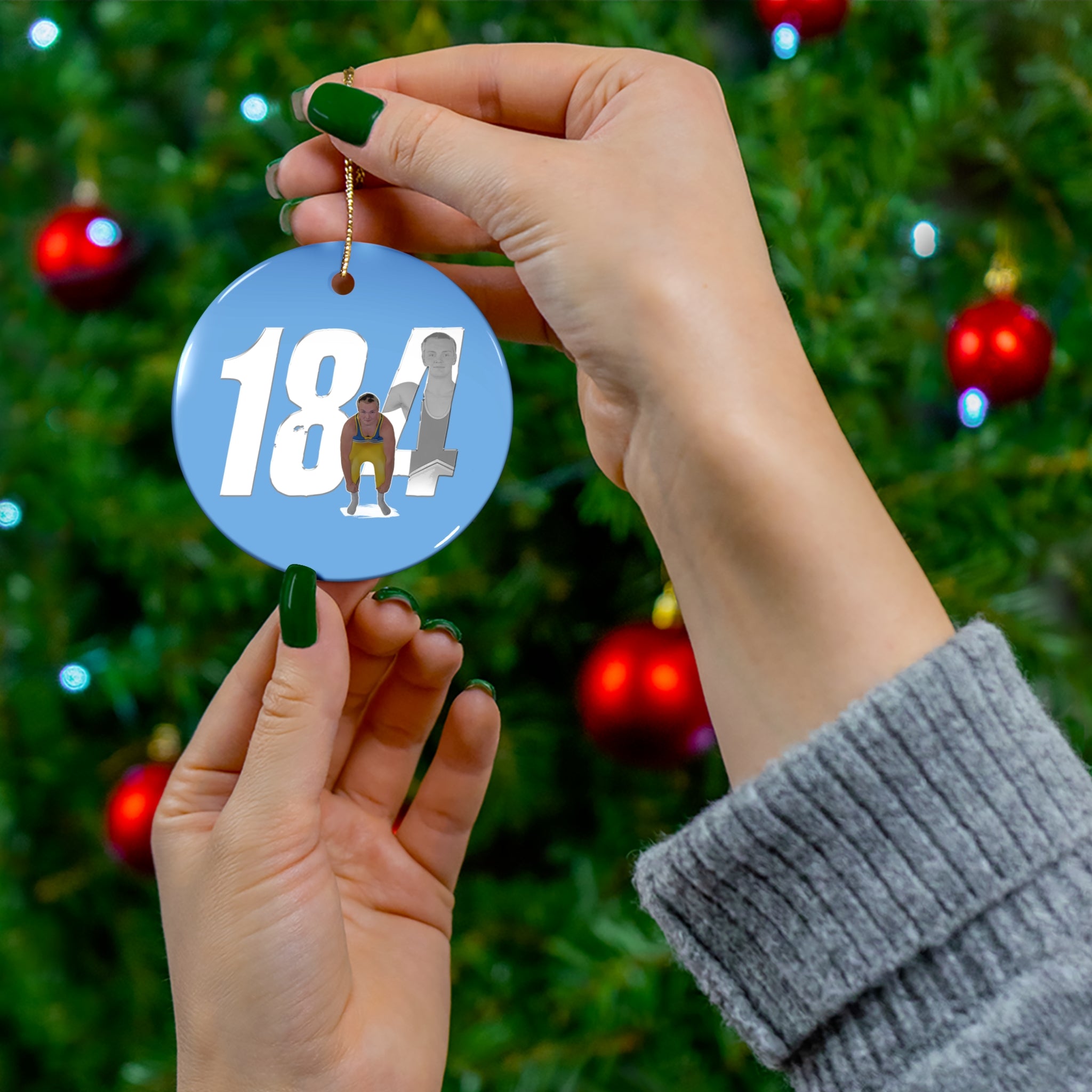 Caleb Cohee Ceramic Ornament