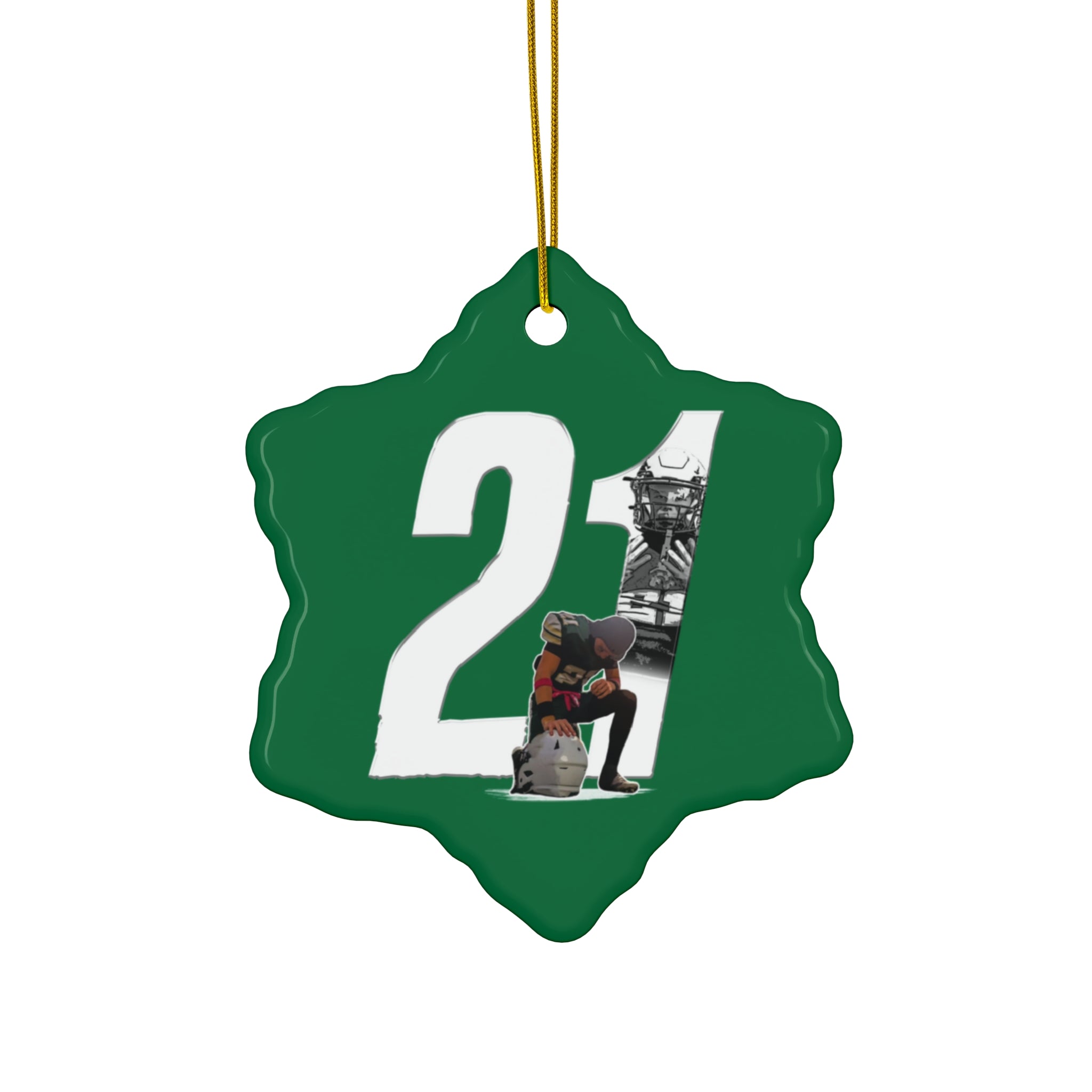 Blaike Adams Ceramic Ornament