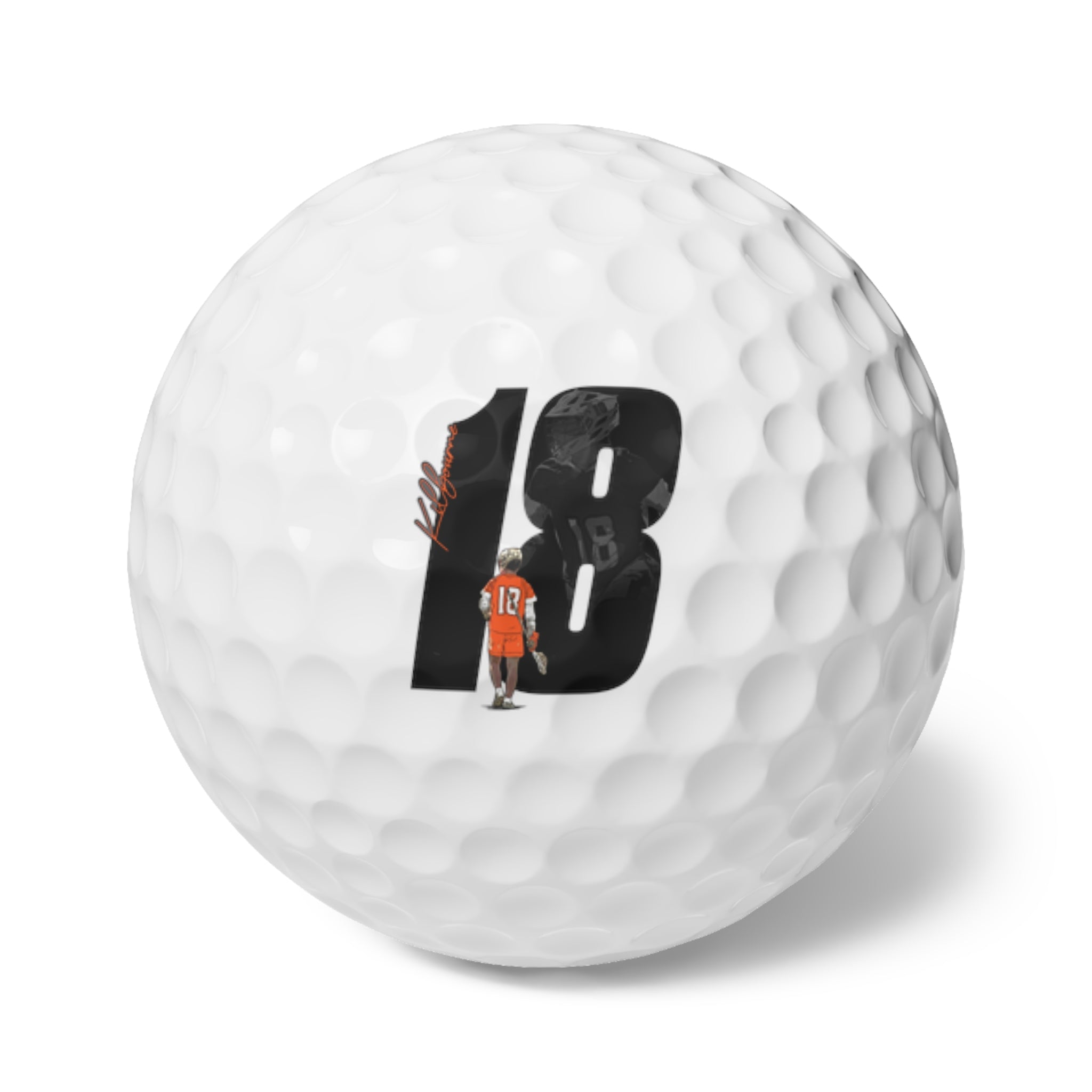 Fin Kilbourne Golf Balls