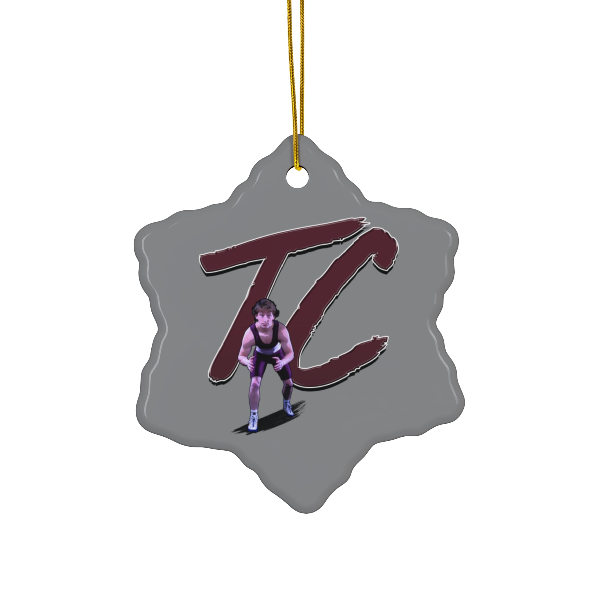 Treynor Curtin Ceramic Ornament