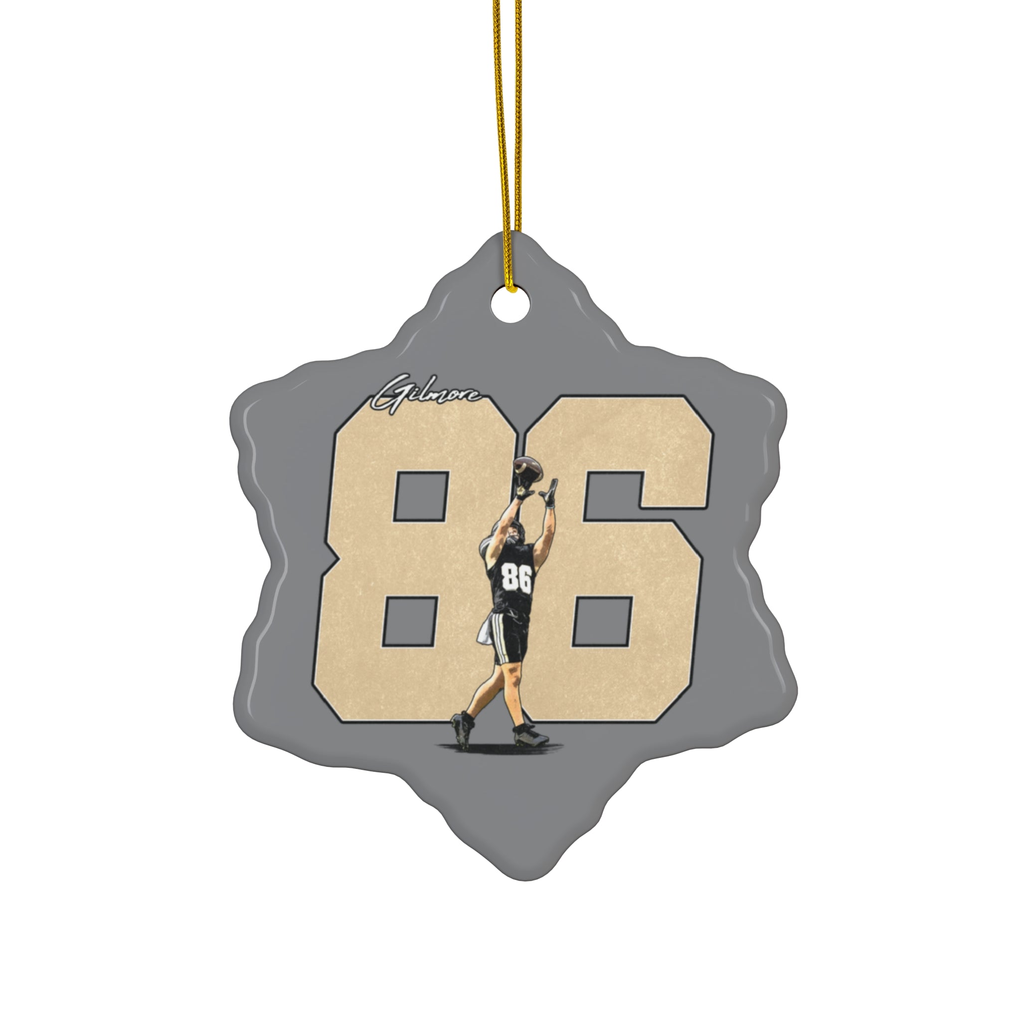 Lando Gilmore Ceramic Ornament