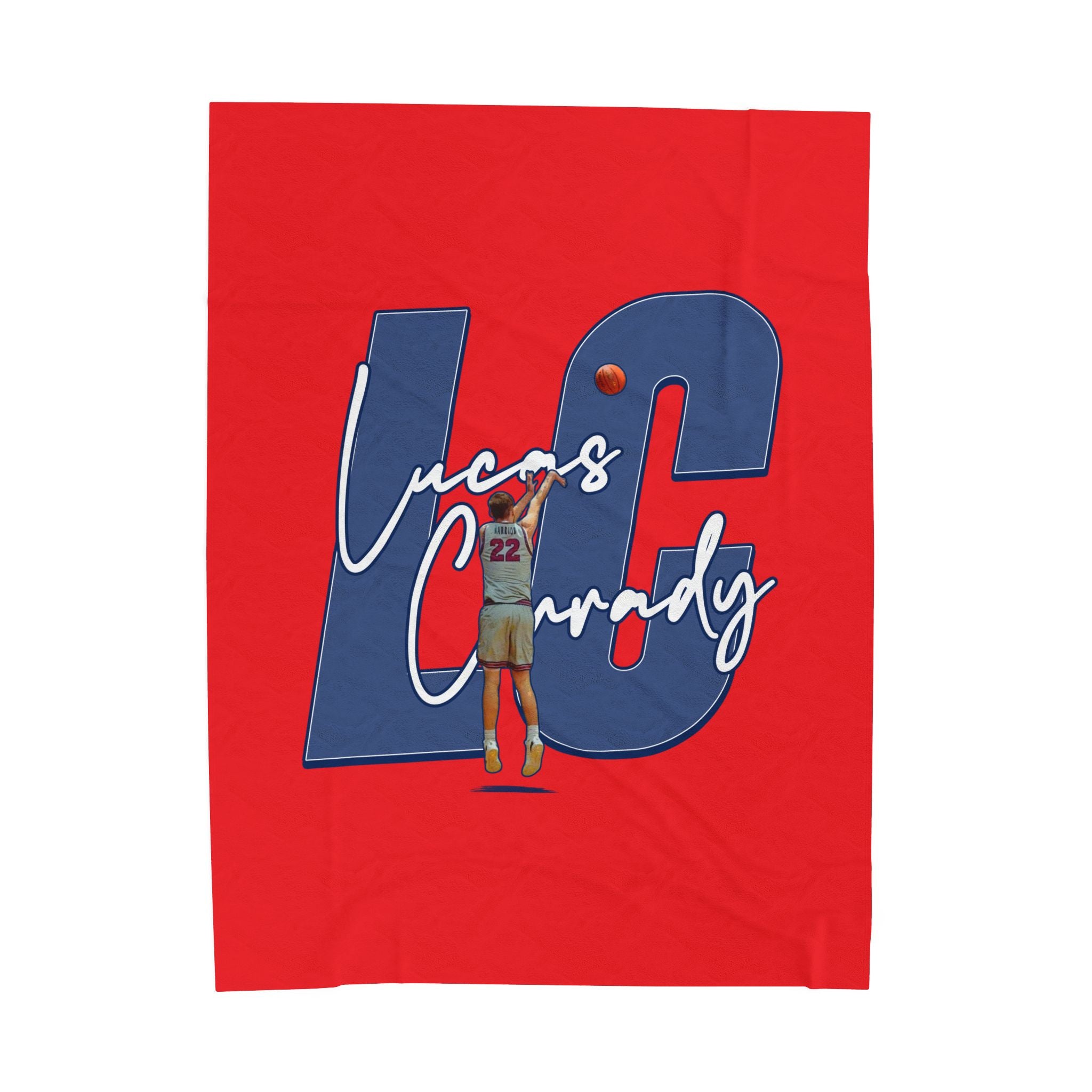 Lucas Conrady Velveteen Plush Blanket