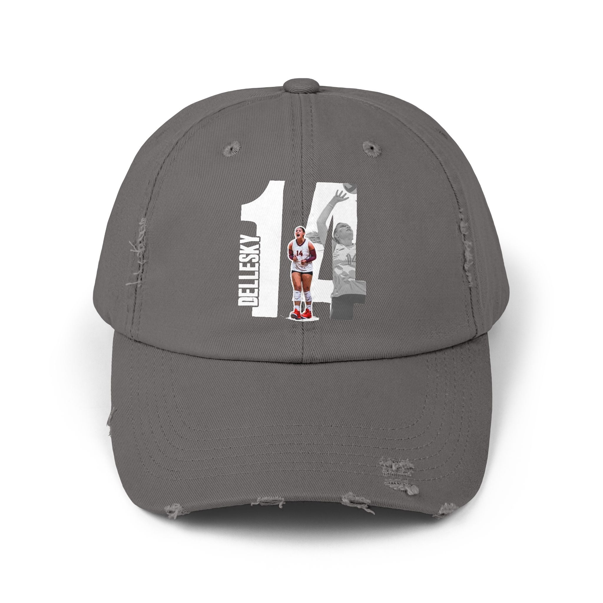 Erica Dellesky Distressed Dad Cap