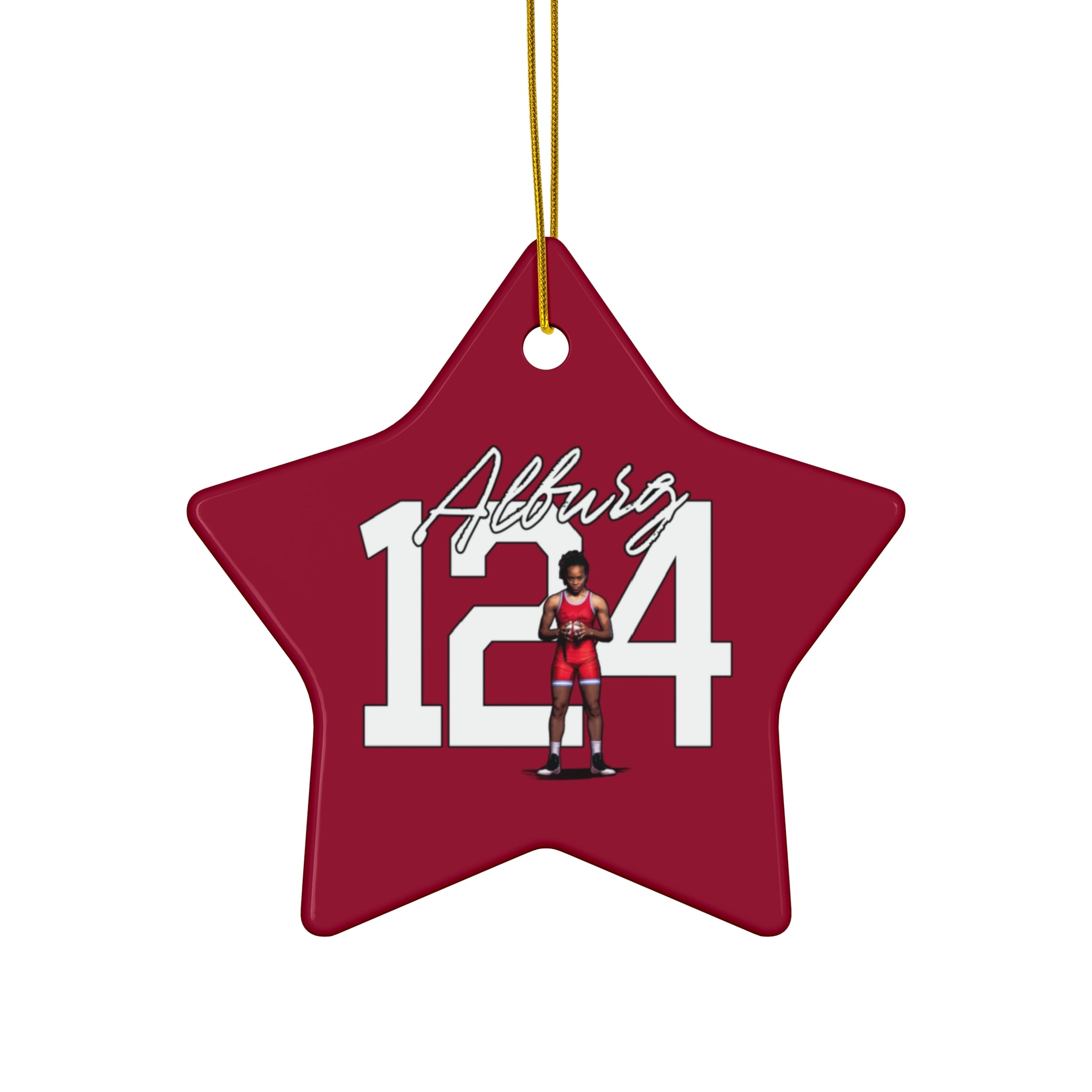 Chanelle Alburg Ceramic Ornament