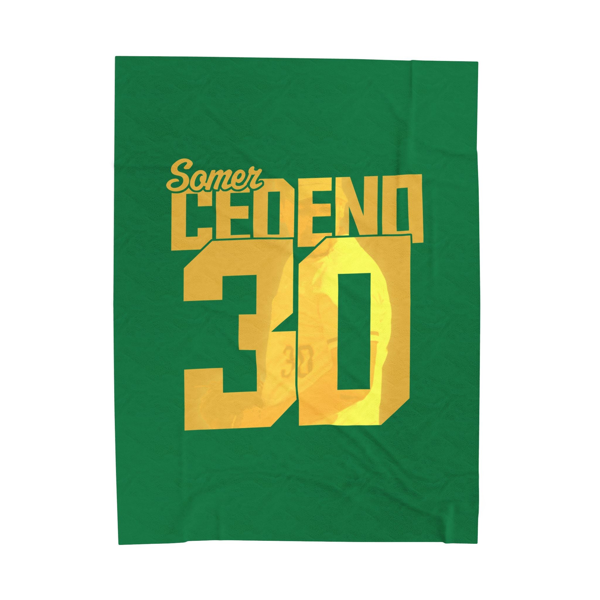 Somer Cedeno Velveteen Plush Blanket