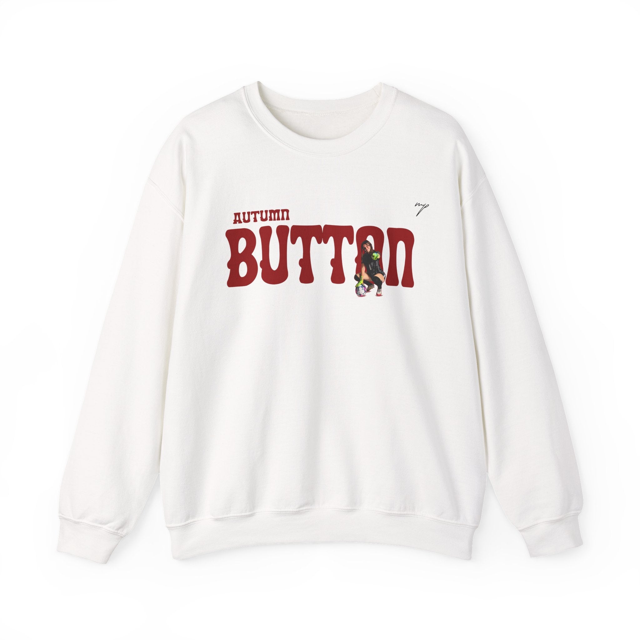 Autumn Button Crewneck