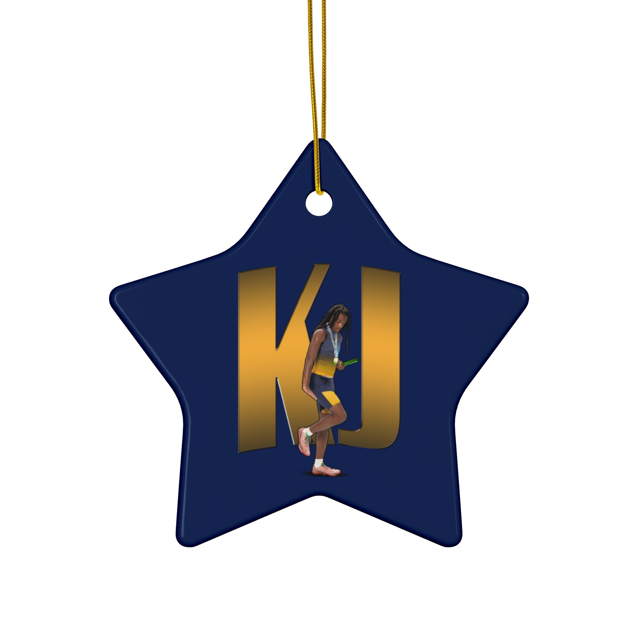 KJ Taylor Ceramic Ornament