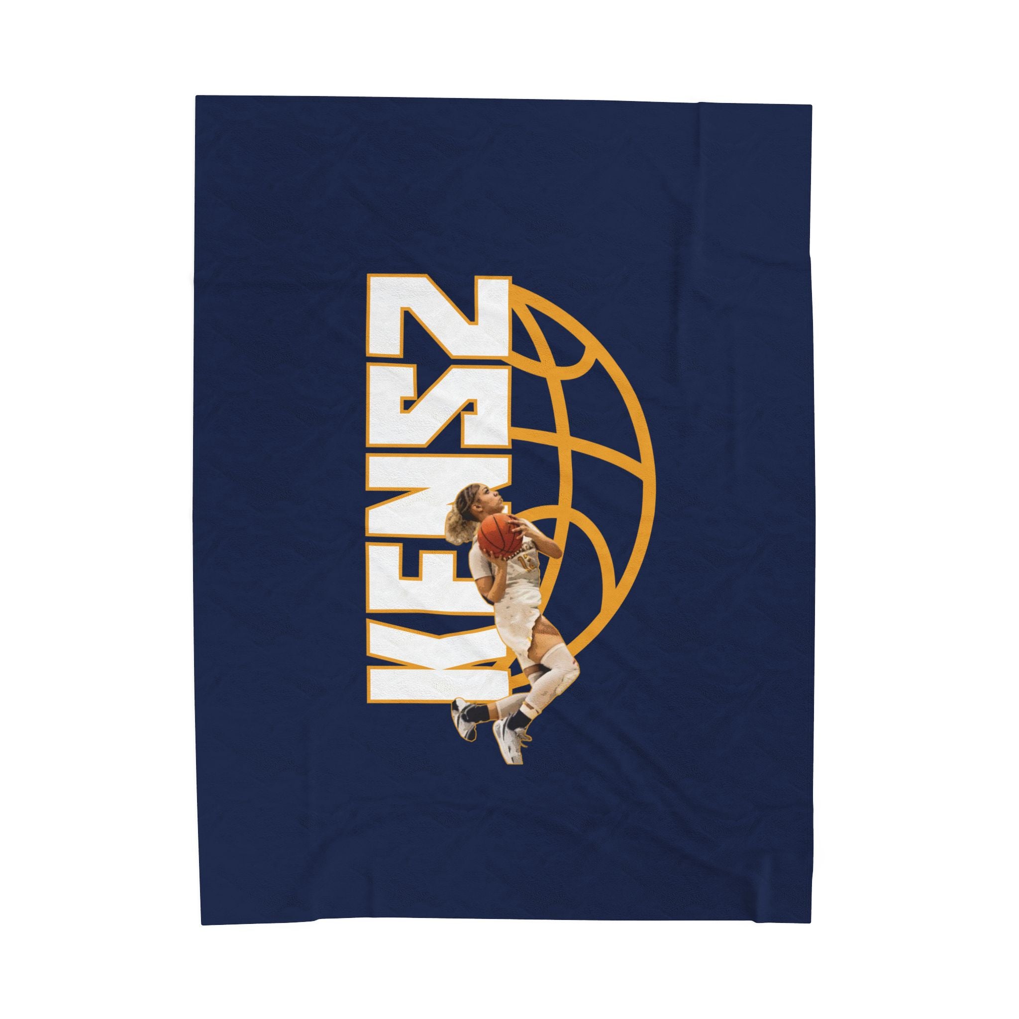 Kensley Hogan Velveteen Plush Blanket