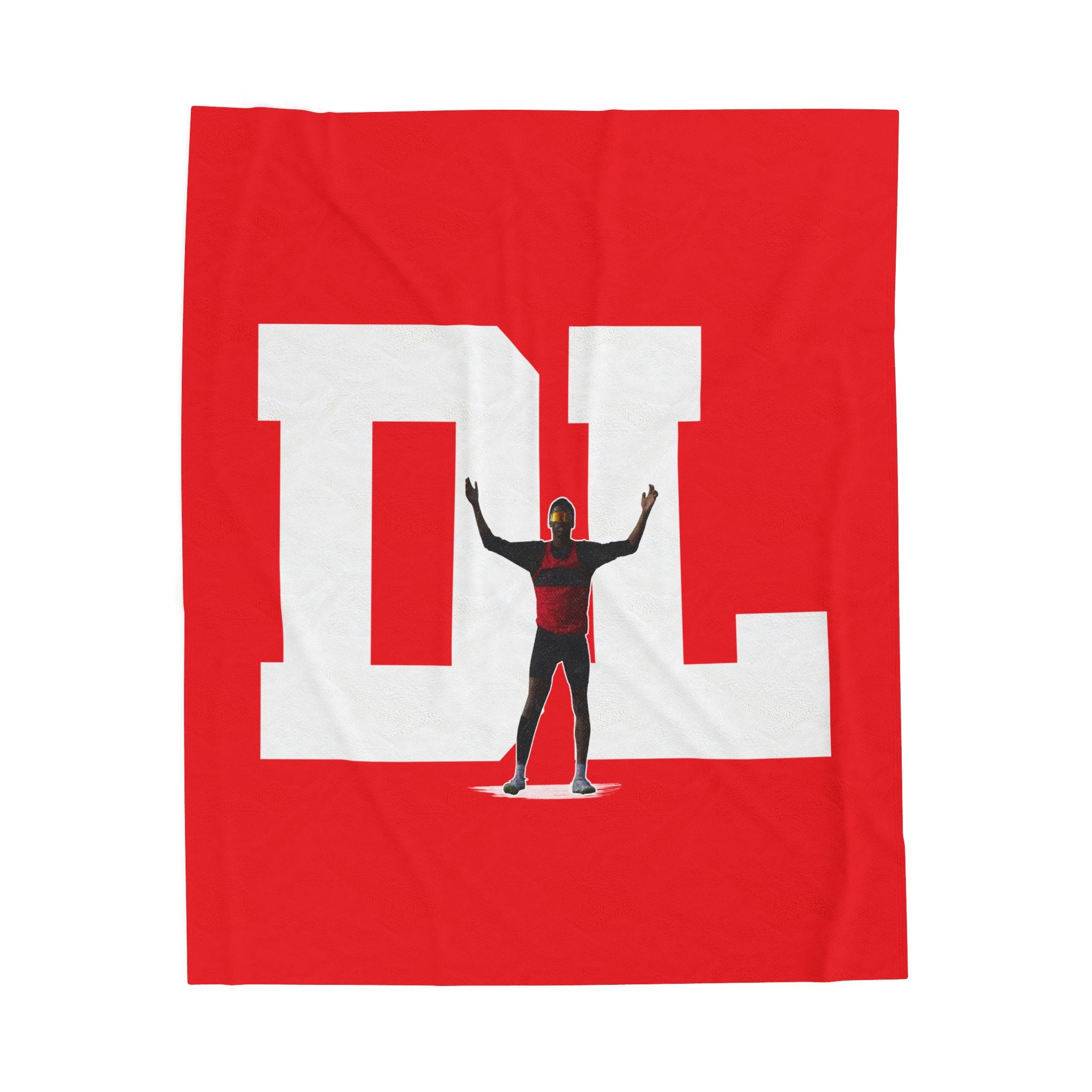 Deshawn Lawrence Velveteen Plush Blanket