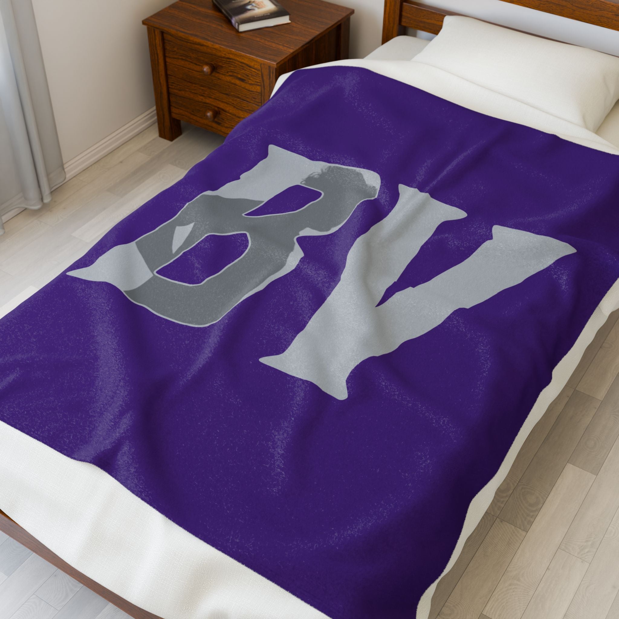 Ben Vazquez Velveteen Plush Blanket