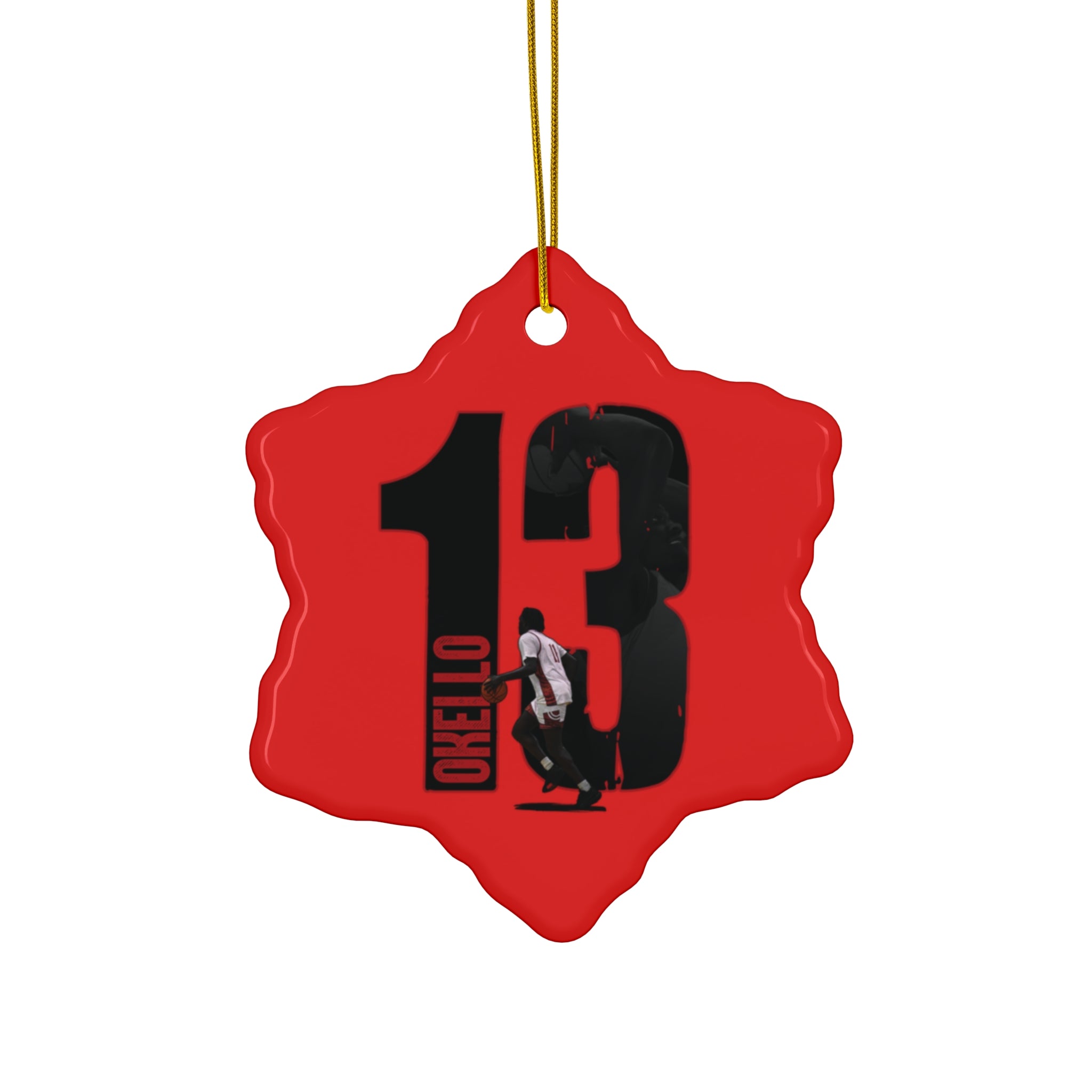 Michael Okello Ceramic Ornament