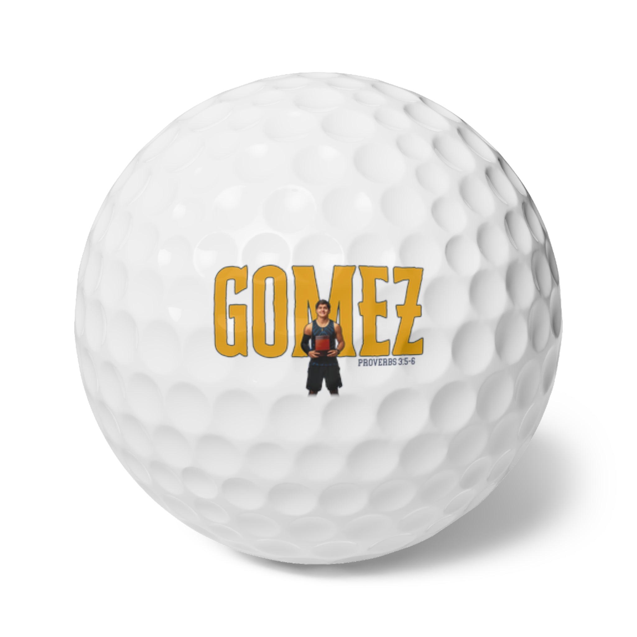 Ethan Gomez Golf Balls, 6pc