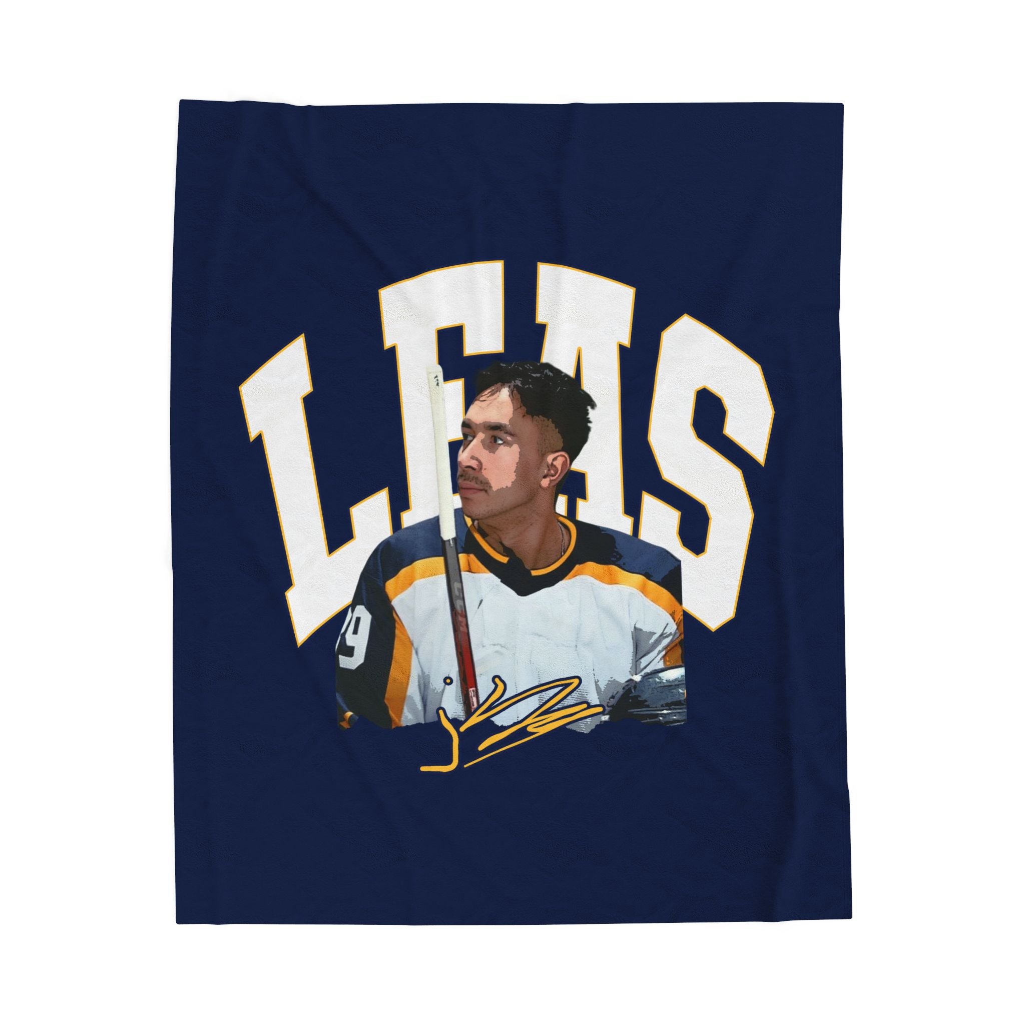 Jonas Leas Velveteen Plush Blanket