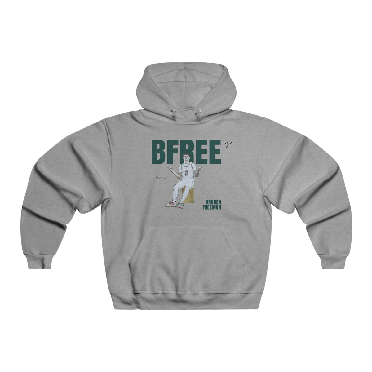 Braden Freeman Vintage Hoodie (Front + Back)