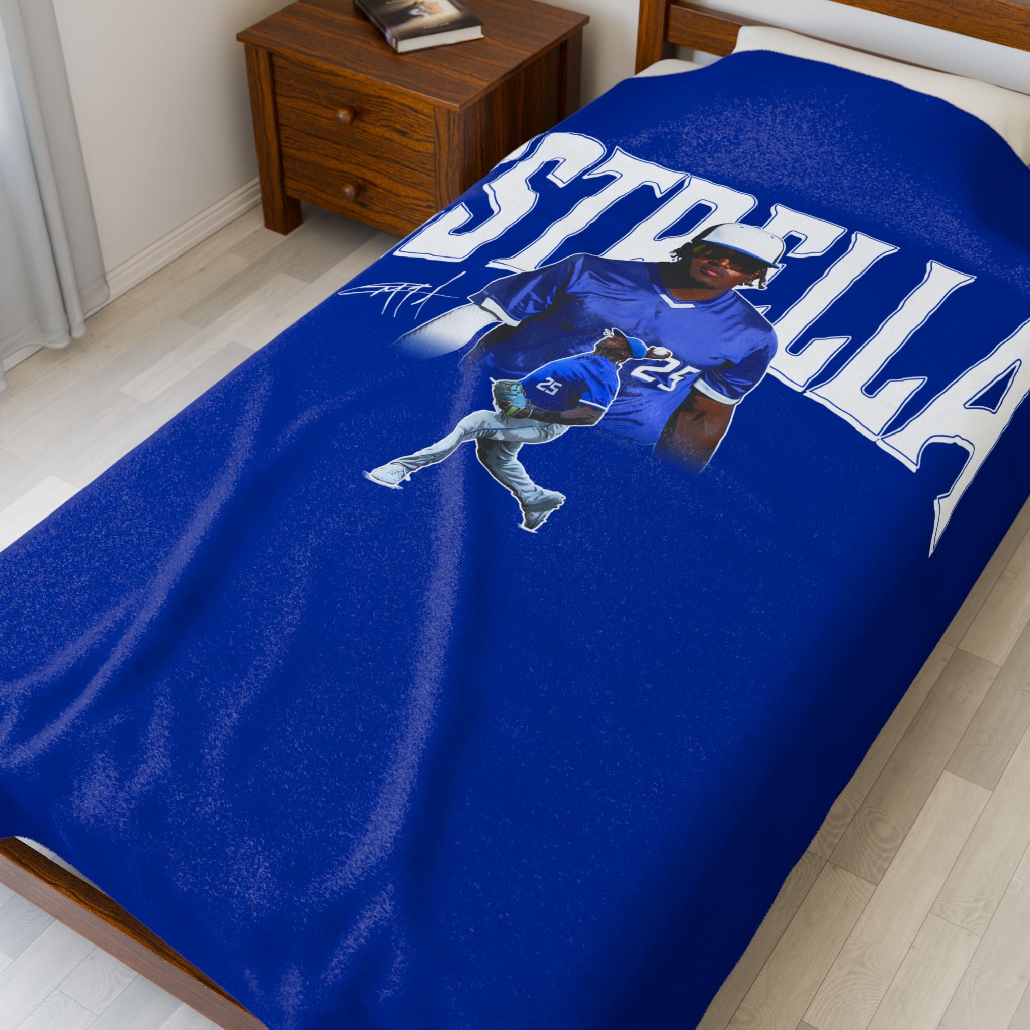 Emil Estrella Velveteen Plush Blanket