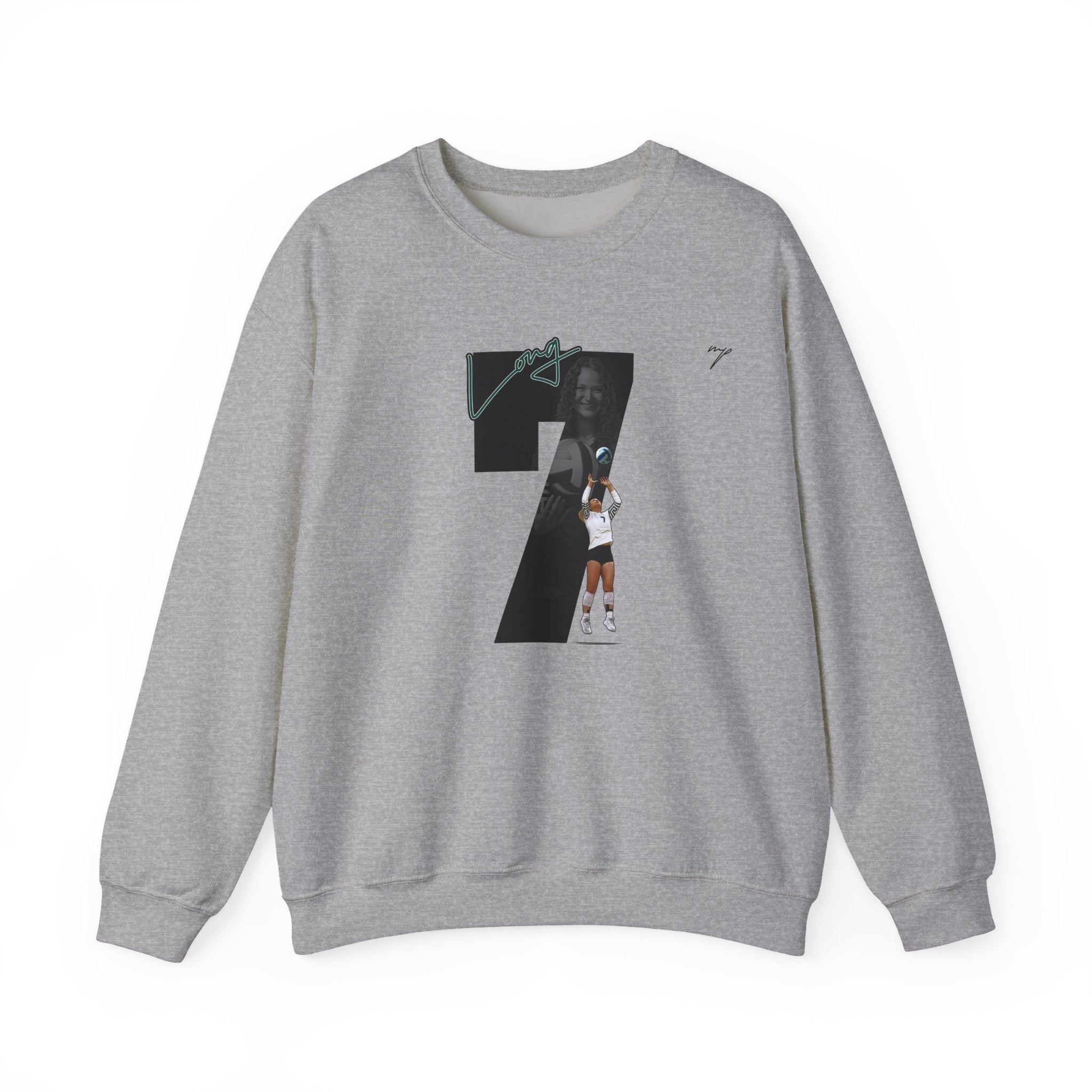 Malayah Long Crewneck