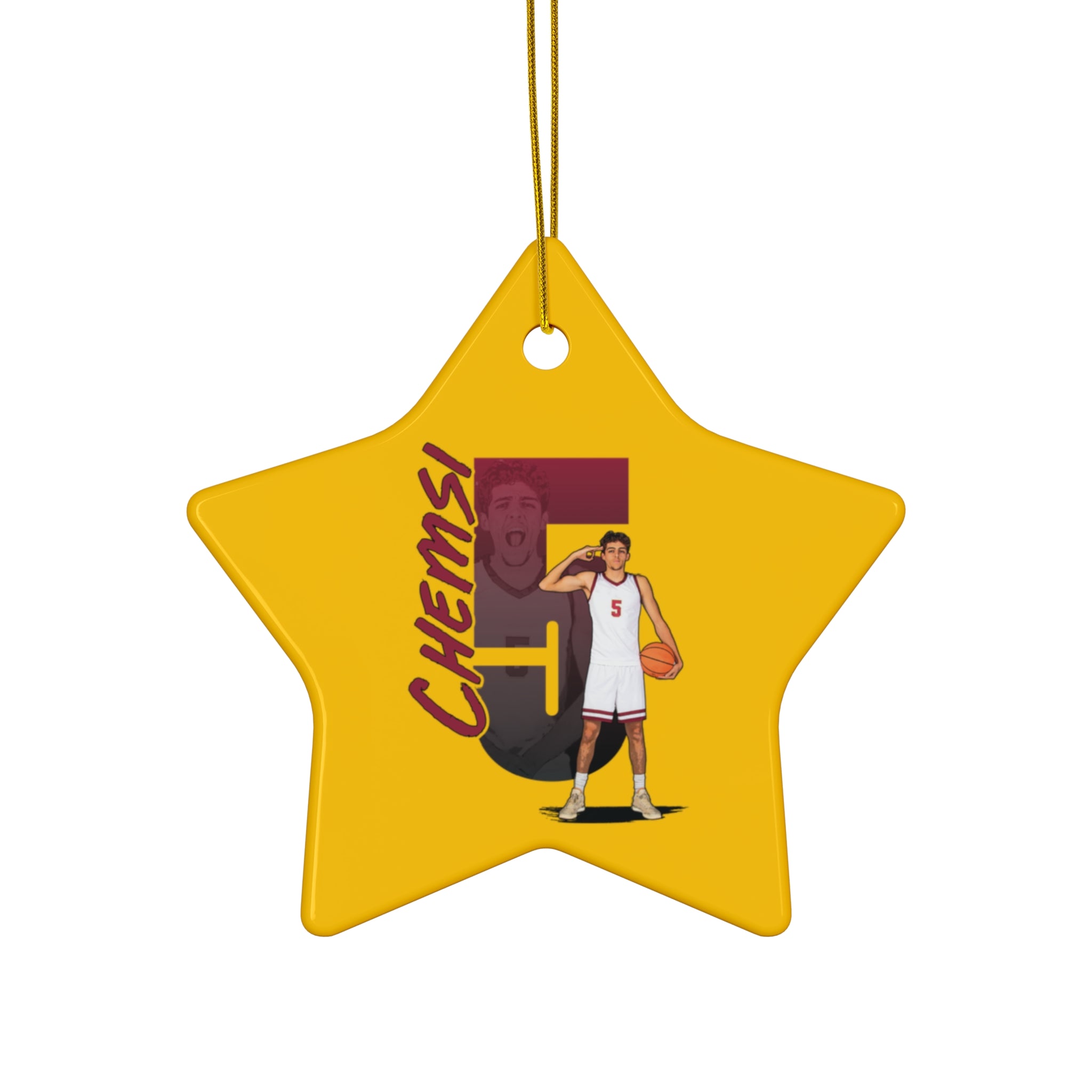 Adam Chemsi Ceramic Ornament