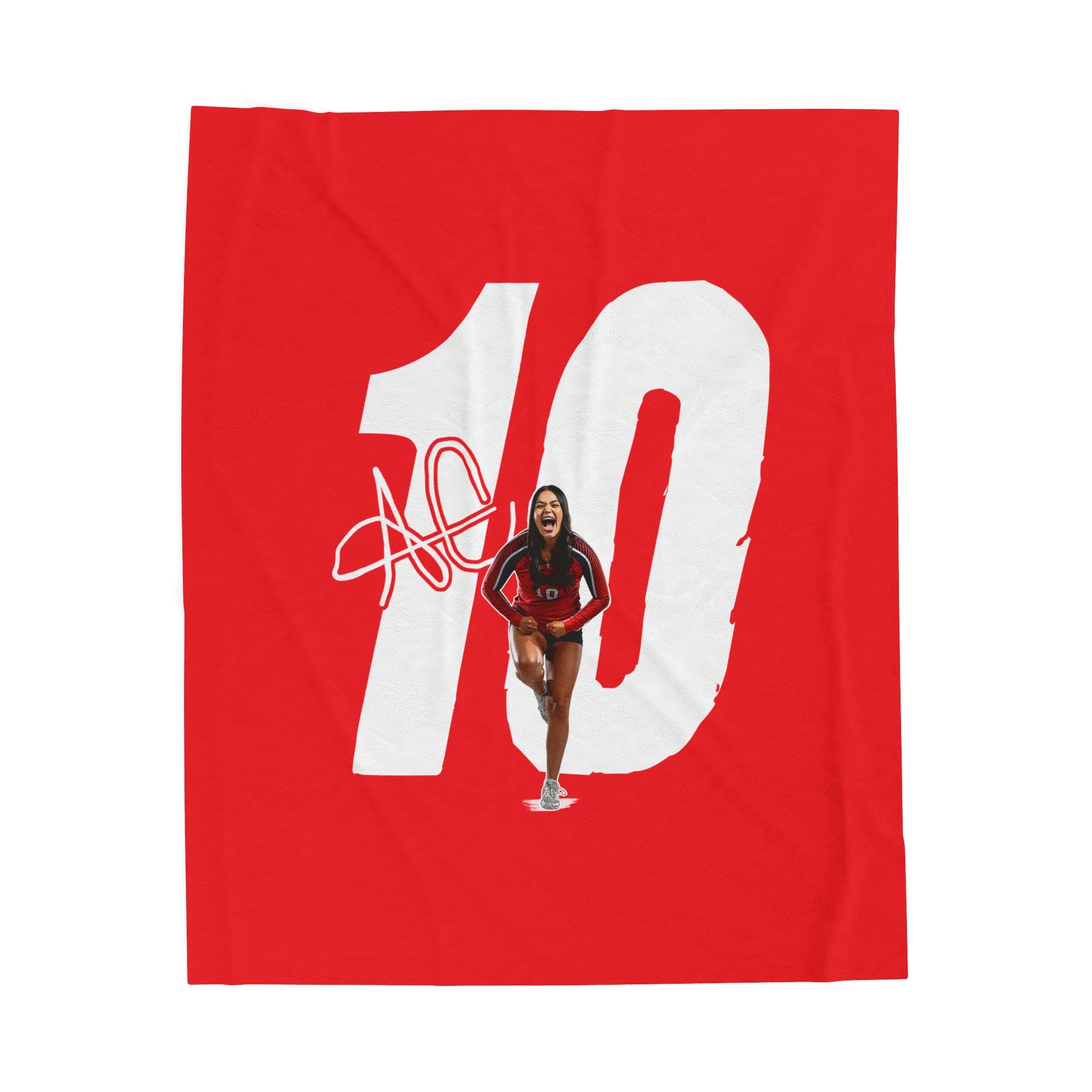 Andrea Correa Velveteen Plush Blanket