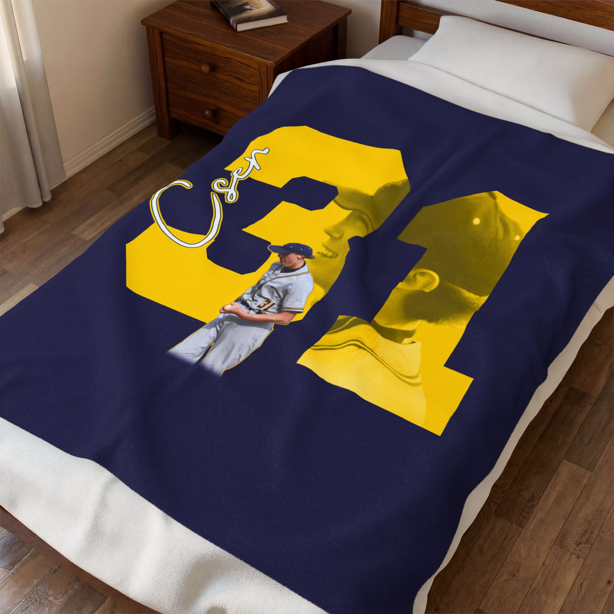 Trevor Cser Velveteen Plush Blanket
