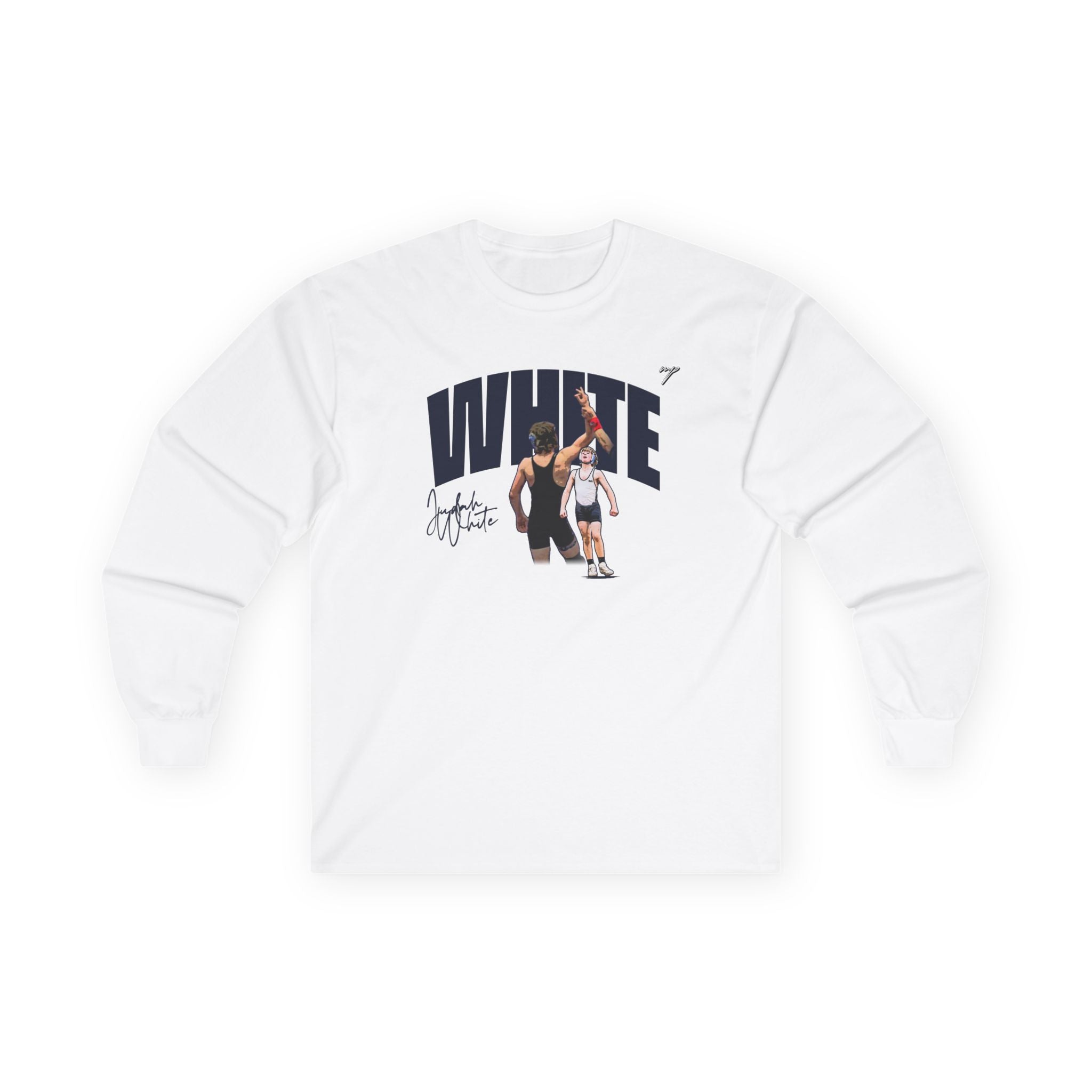 Judah White Long Sleeve Tee