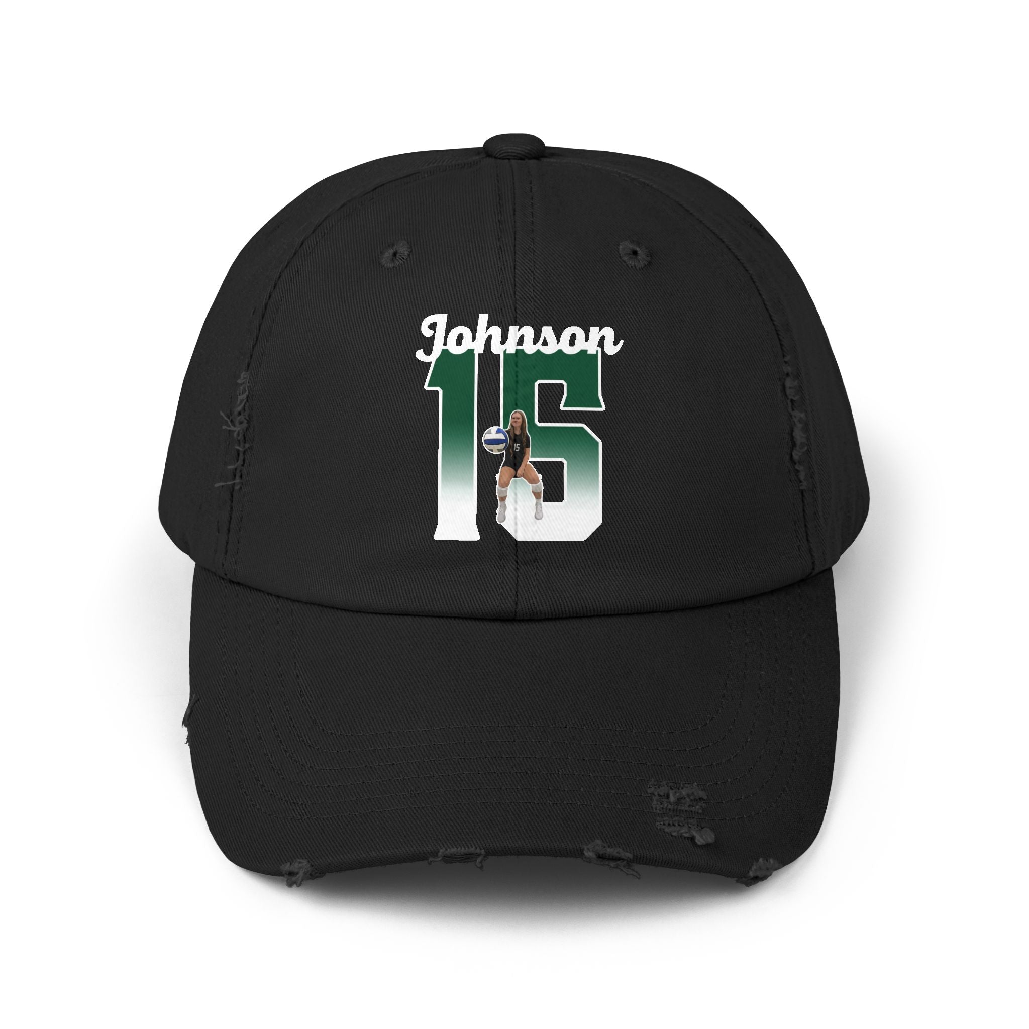 Maleigha Johnson Distressed Dad Cap
