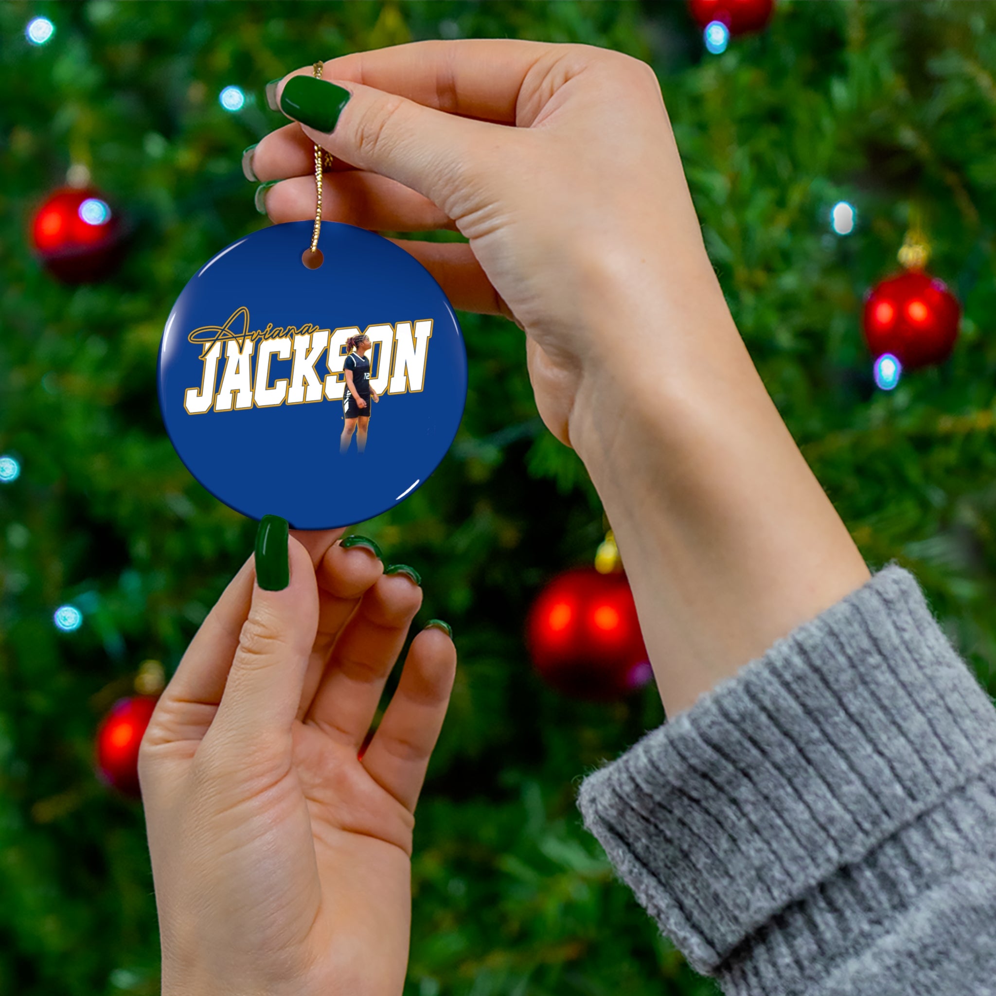 Aviana Jackson Ceramic Ornament