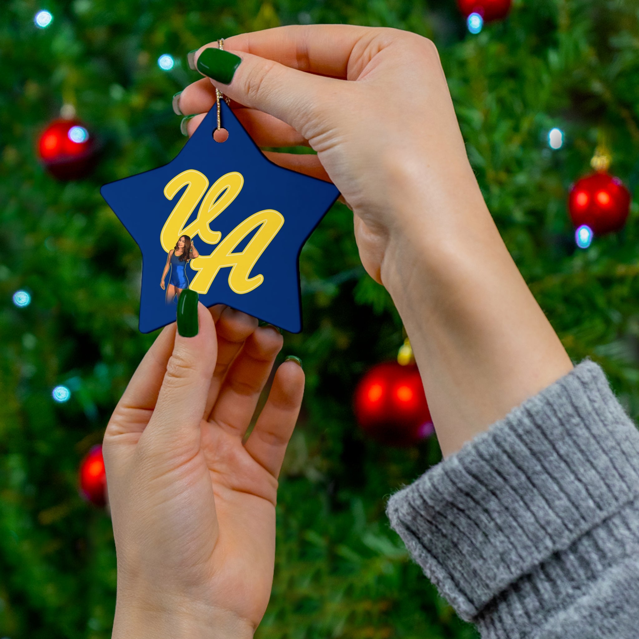 Vanessa Alvarado Ceramic Ornament